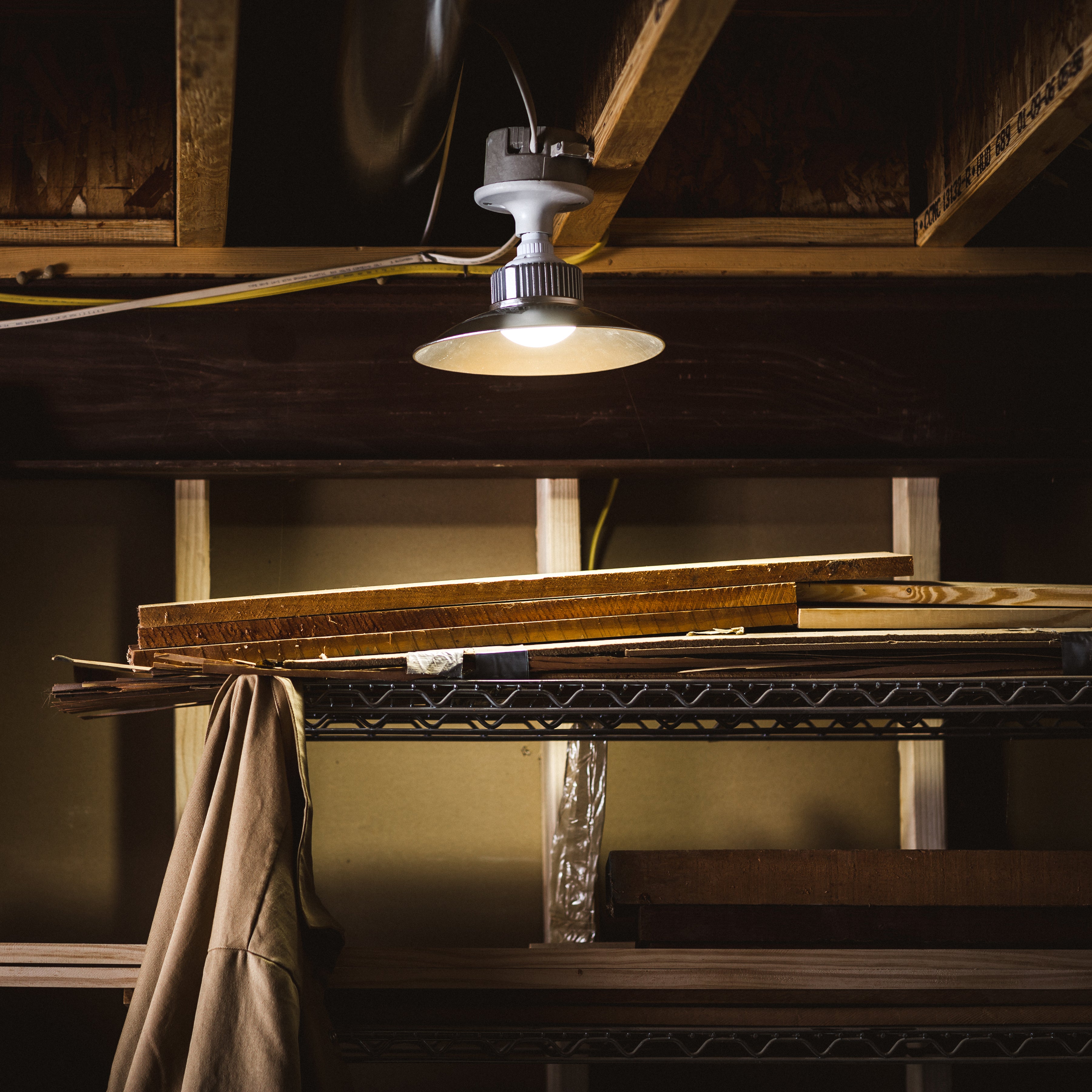 60-Watt 5000 Lumen LED Utility Light with Reflector