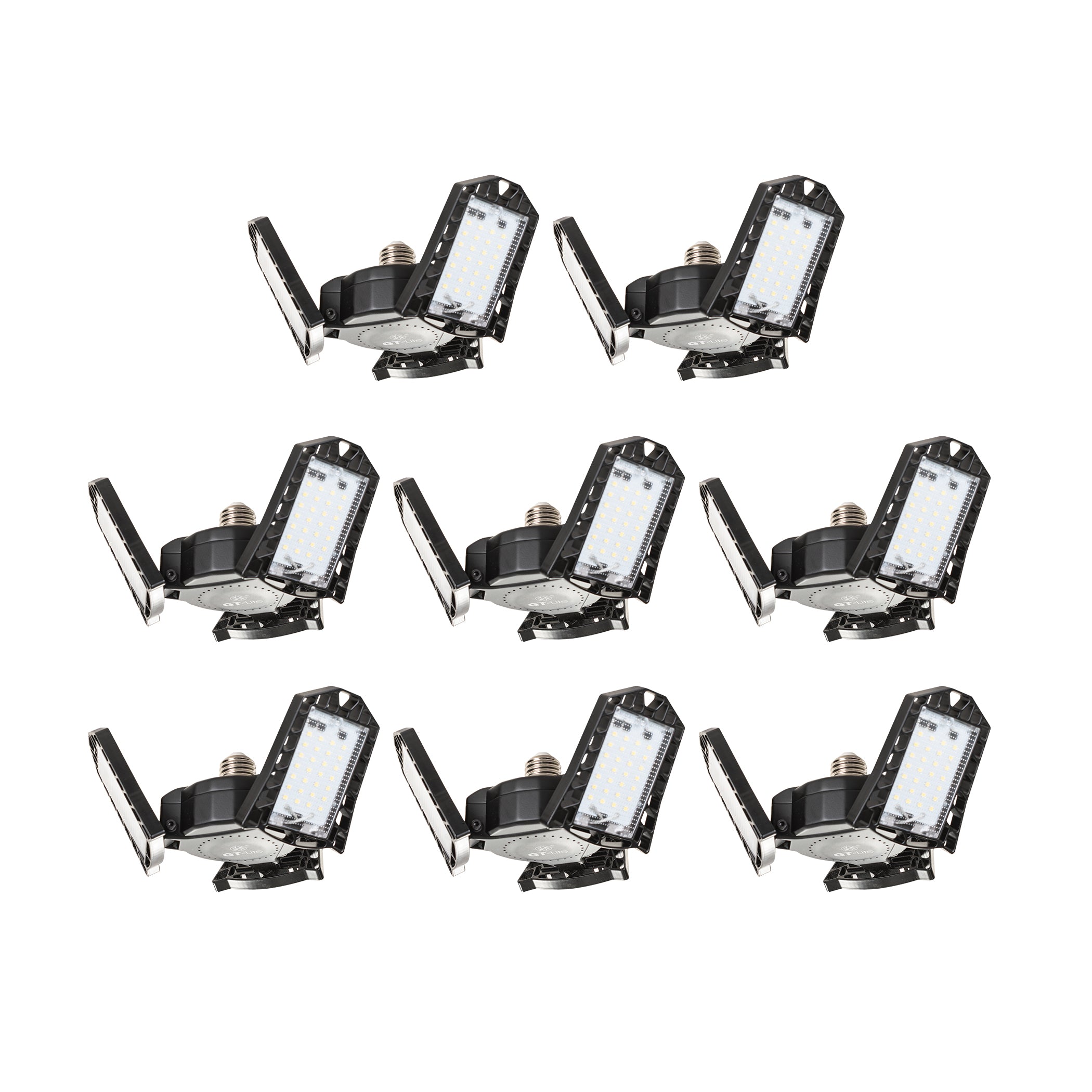 GT-Lite Adjustable 3-Panel LED Light_8 pack bundle