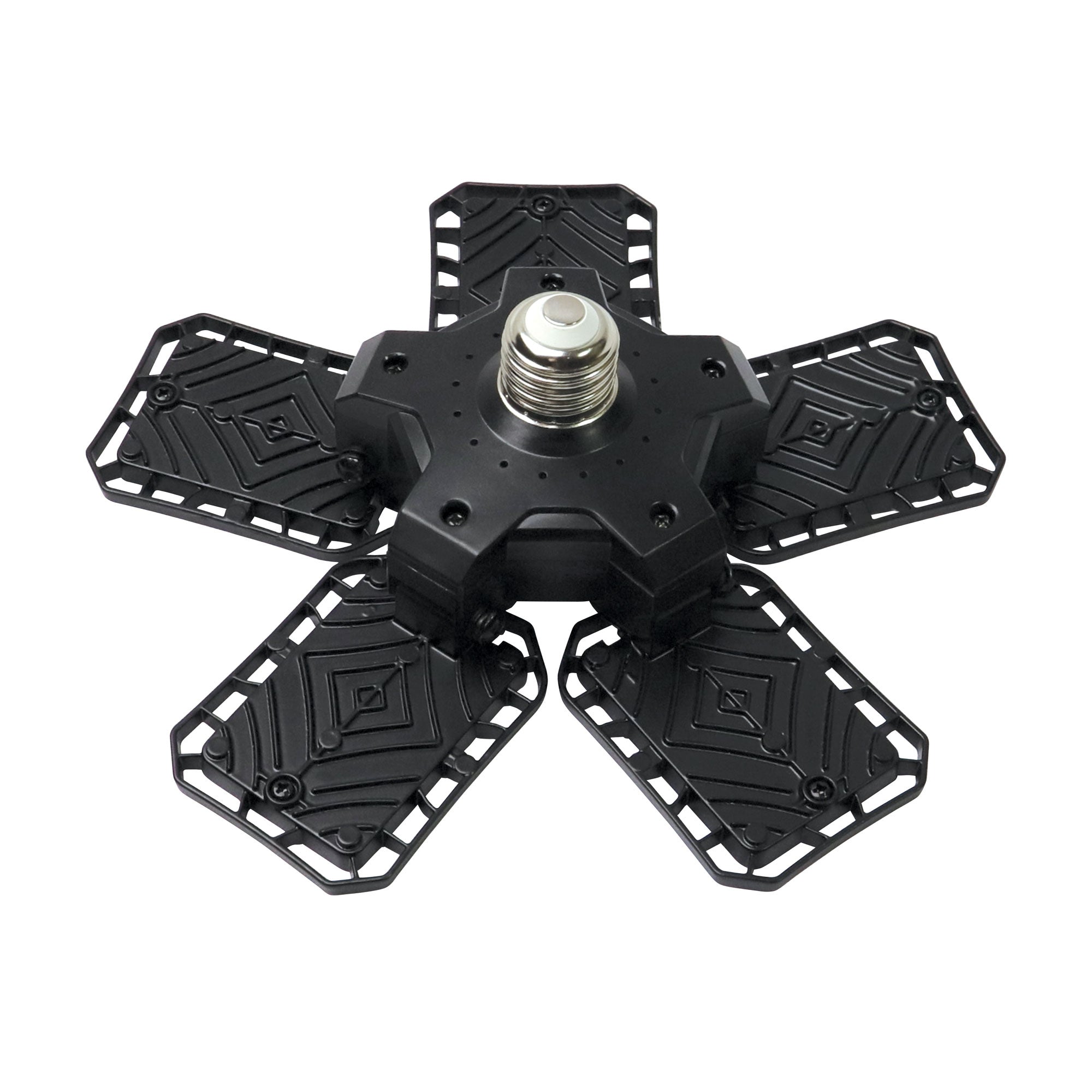 LED Garage Light 82-Watt 8000 Lumen, Adjustable 5-Panel Bulb, 450-Watt Equivalent, 6500K CCT, E26