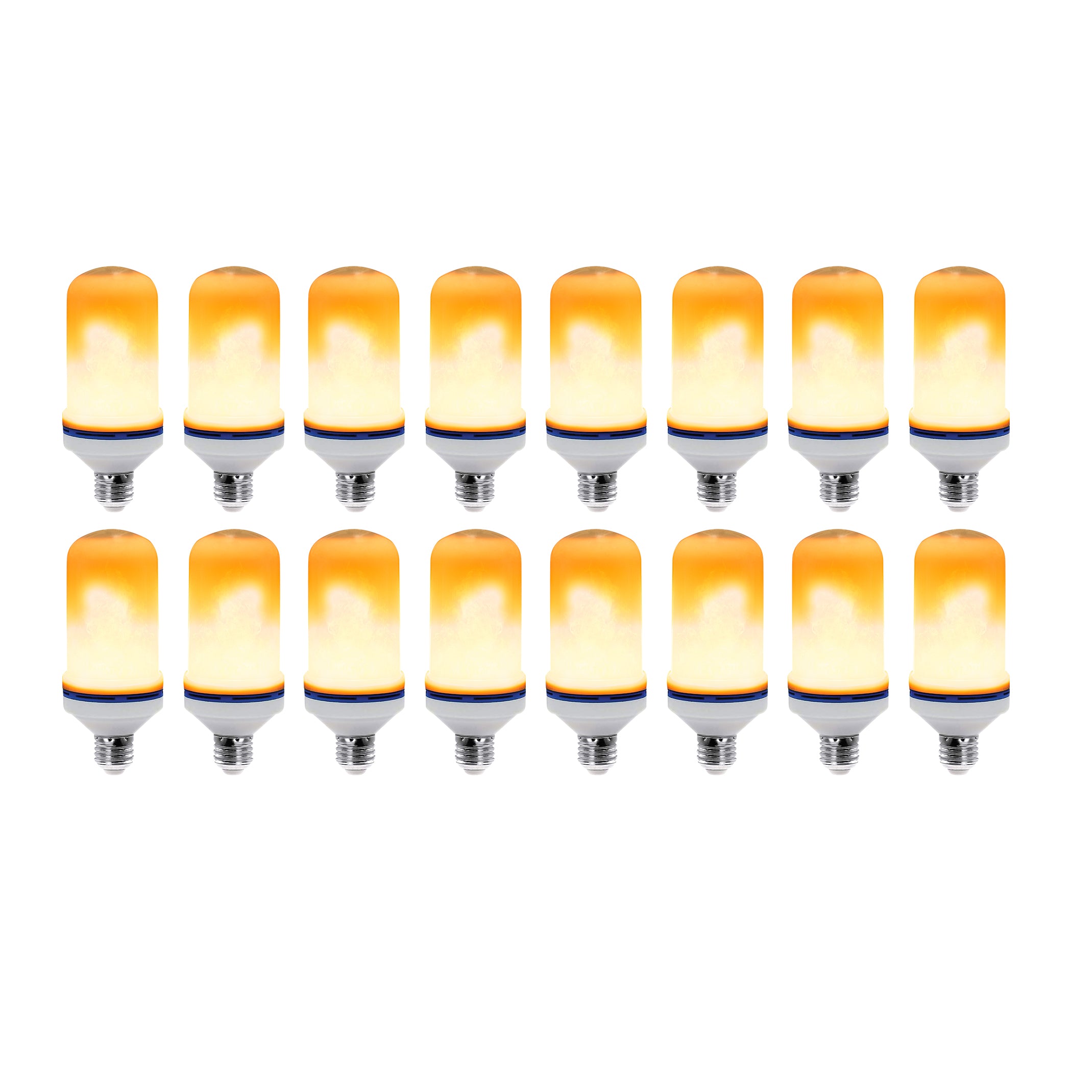 4.5-Watt Orange Flame LED Light Bulb, 40-watt Equivalent, 2-Pack