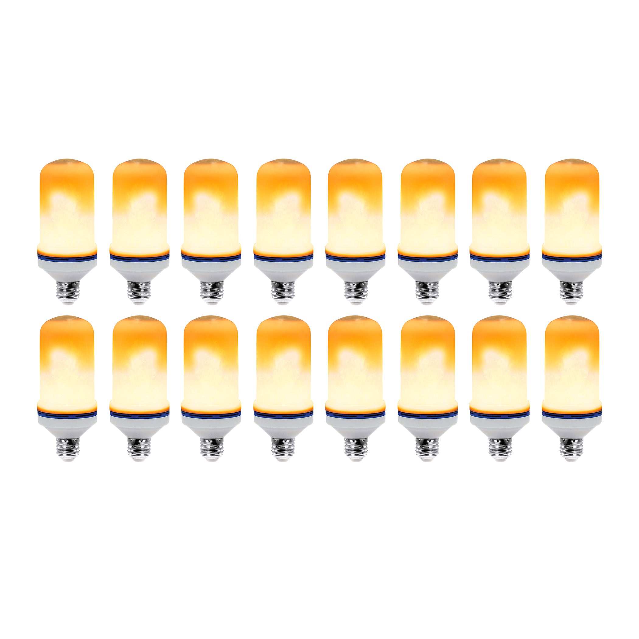 4.5-Watt Orange Flame LED Light Bulb, 40-watt Equivalent, 2-Pack