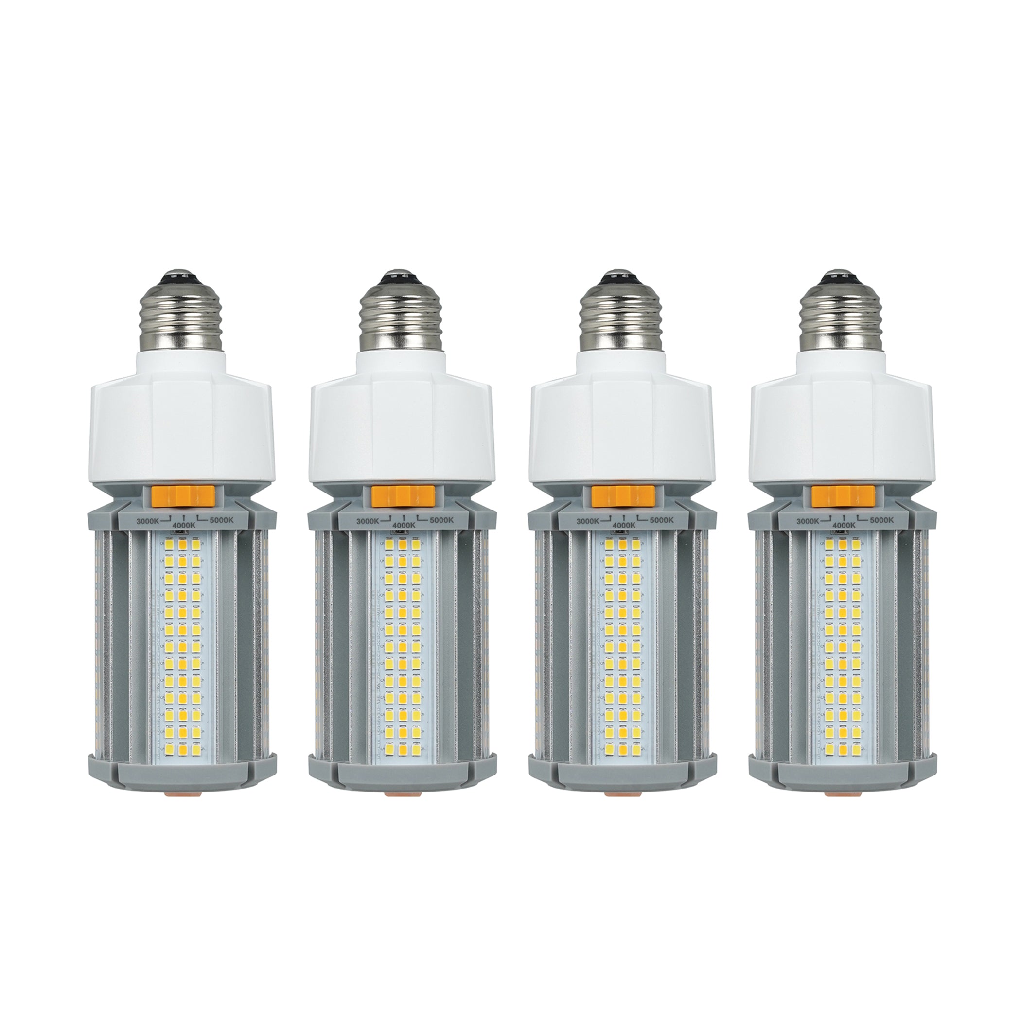 3 Wattage, 3 Colors, Selectable Output LED Corn Cob Bulb, Outdoor & Indoor Damp Rated, 2600 Lumen, 150-Watt Equivalent, E26