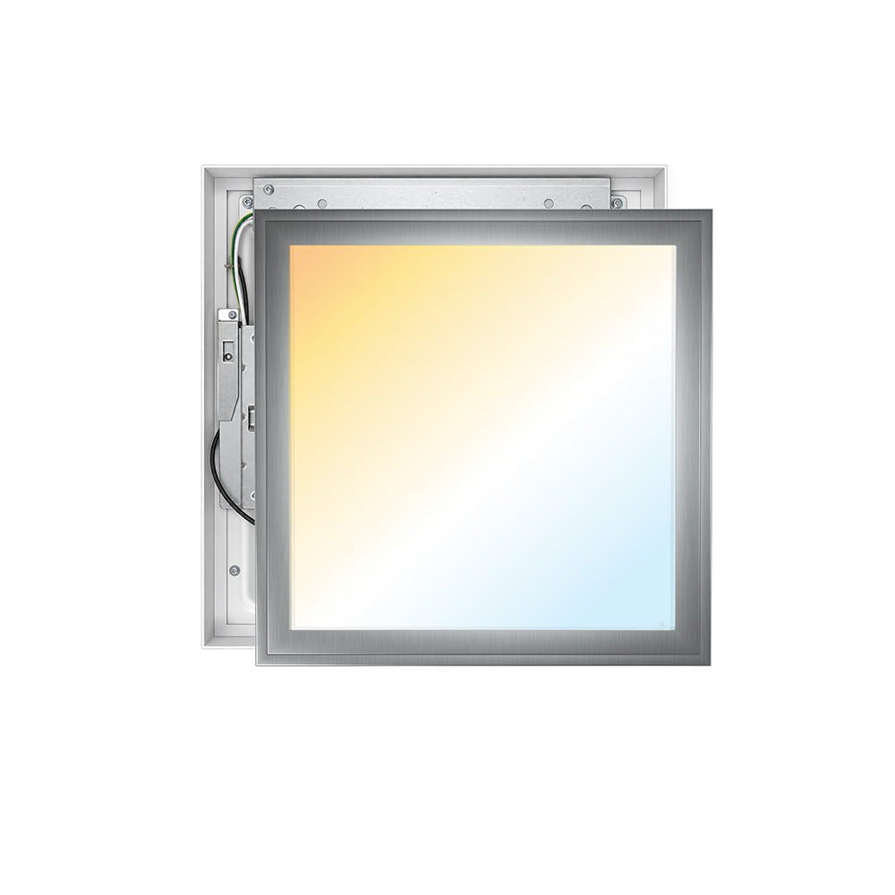 12" x 12" 1300 Lumen Integrated LED Flat Panel Light, 4-Pack
