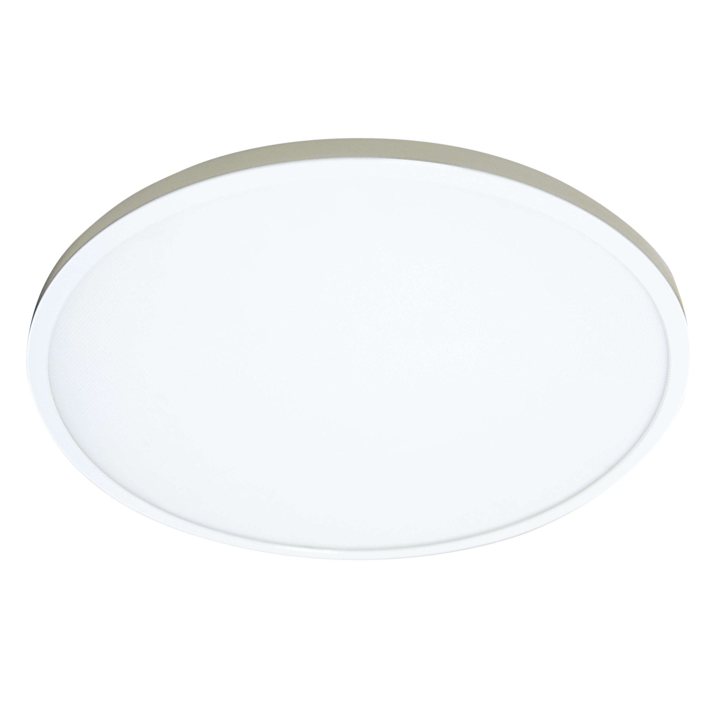 11-inch Round Flat Panel 1700 Lumen LED Light 5CCT White/Black/Nickel, 6-Pack