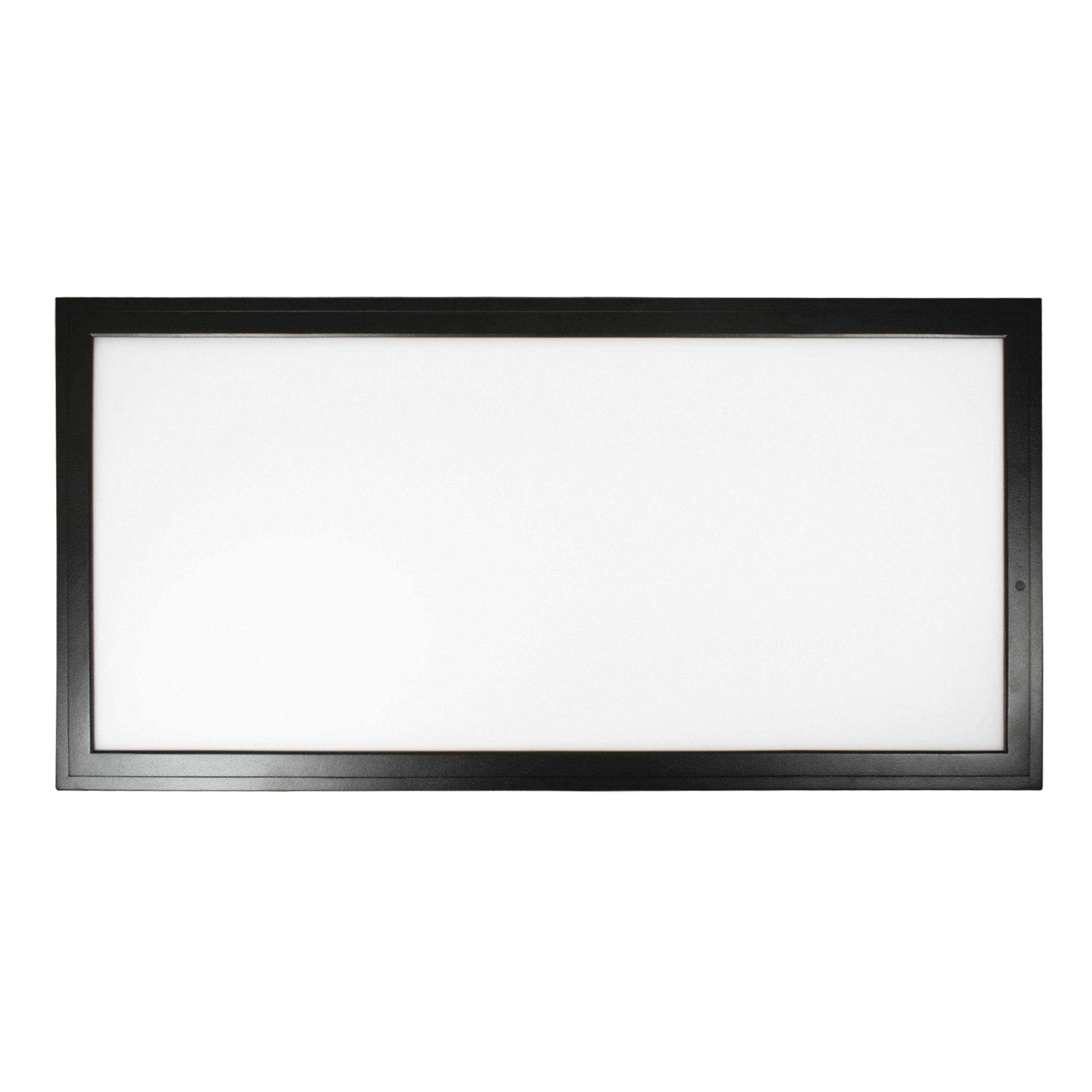 1 ft. x 2 ft. 2550 Lumen LED Flat Panel Light, Bronze/Black/White, 2-Pack