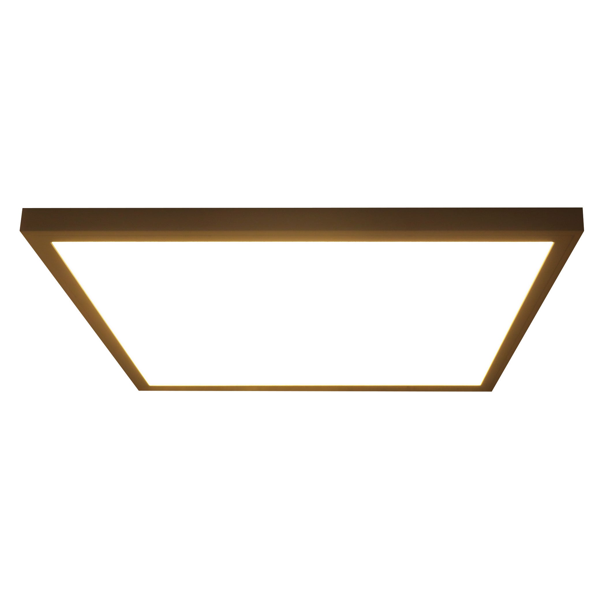 2 ft. x 2 ft. SMART-App Controlled, LED 4200 Lumen Flat Panel Light, Black Trim, 2-Pack – Apple iOS Only