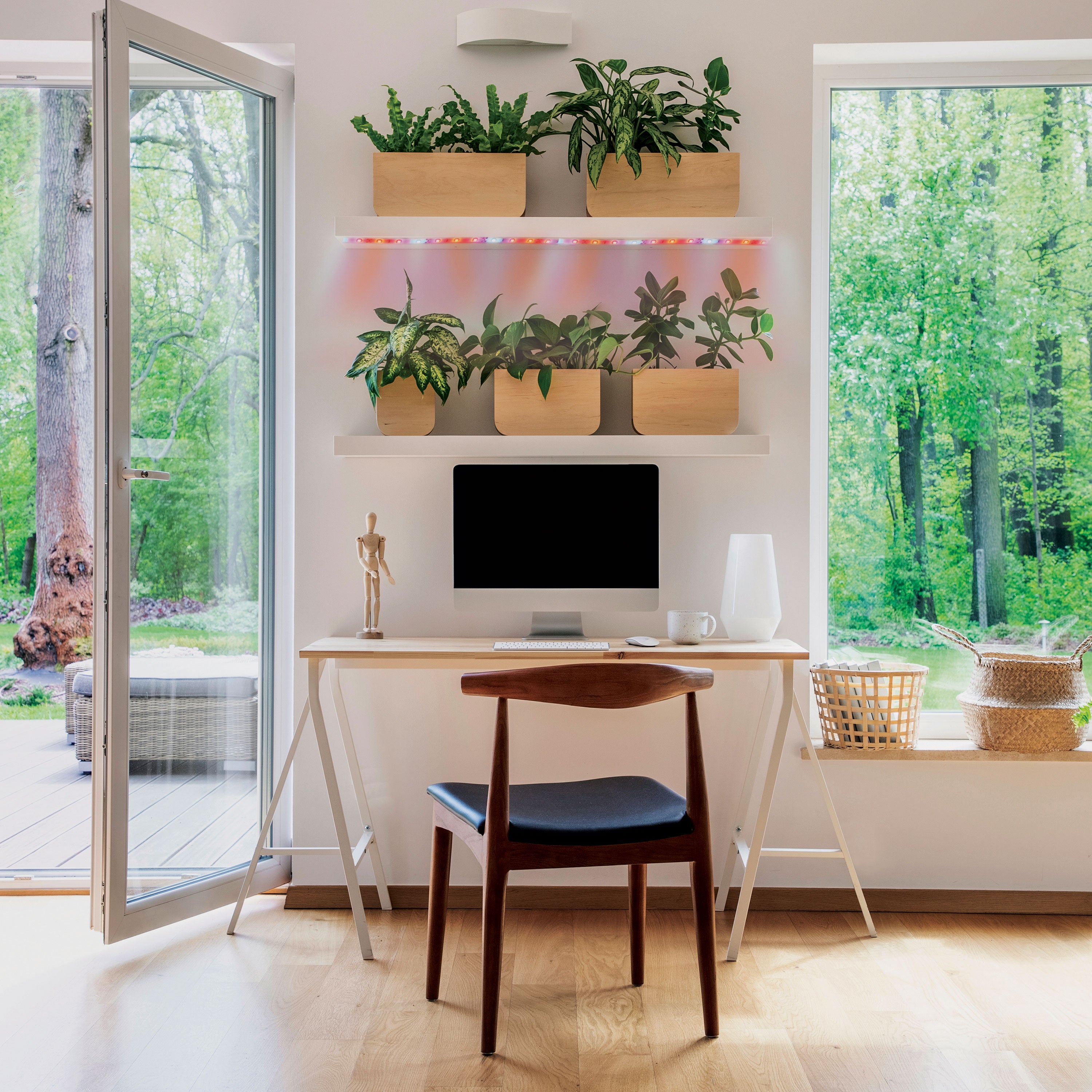 12 ft. LED Grow Tape Light, 8.8PPF, 340Lumen, 12W