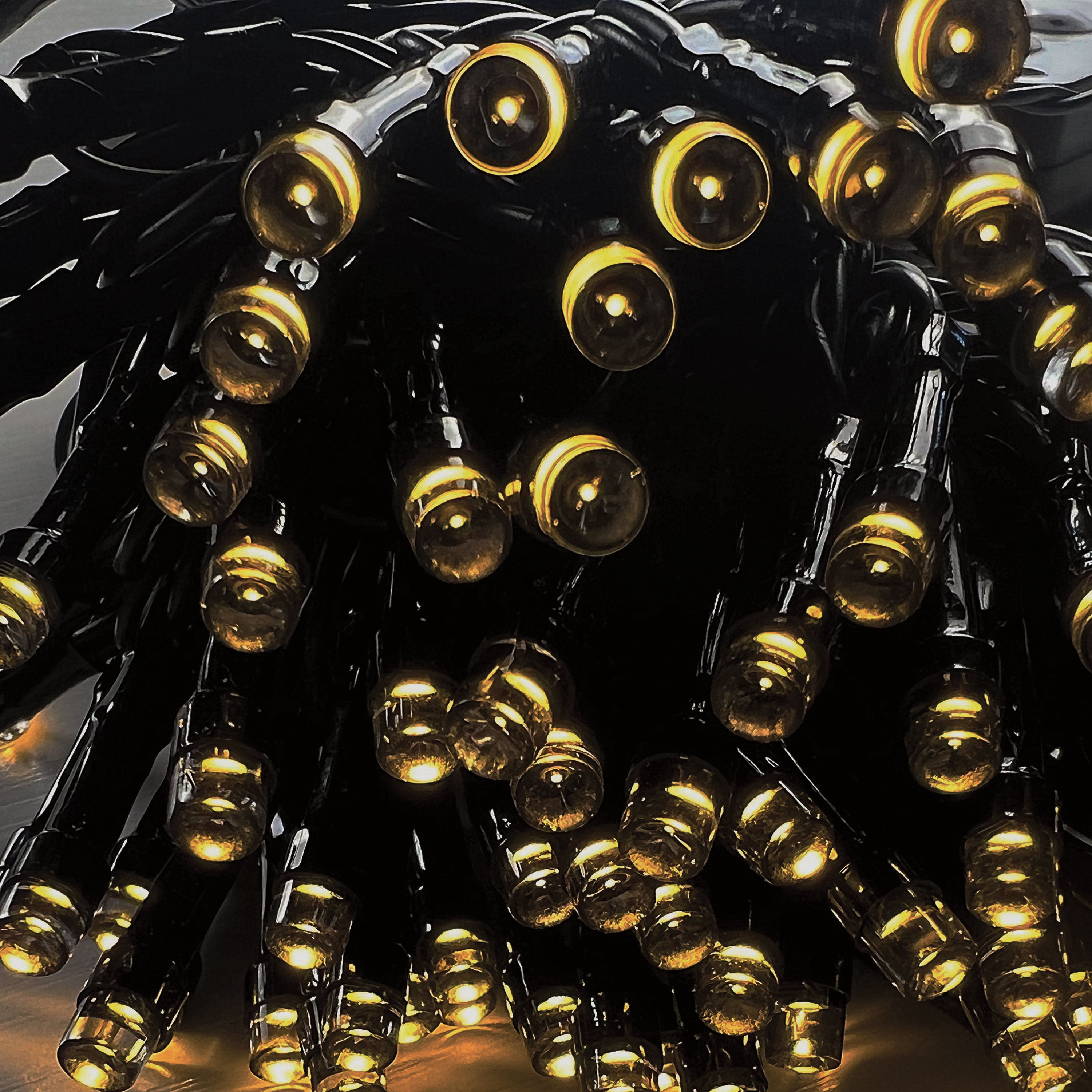 54 ft. LED 150-Light Solar String Light