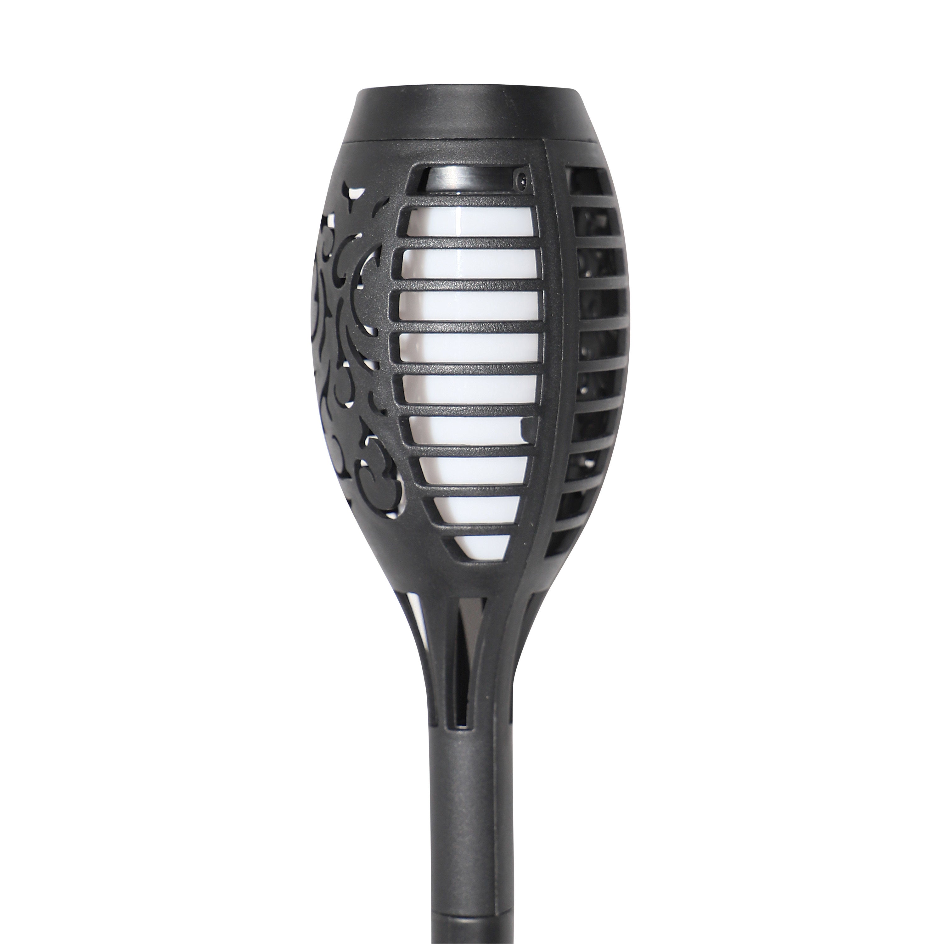 Solar LED Mini Torch Path Light, Garden Stake, 6-Pack