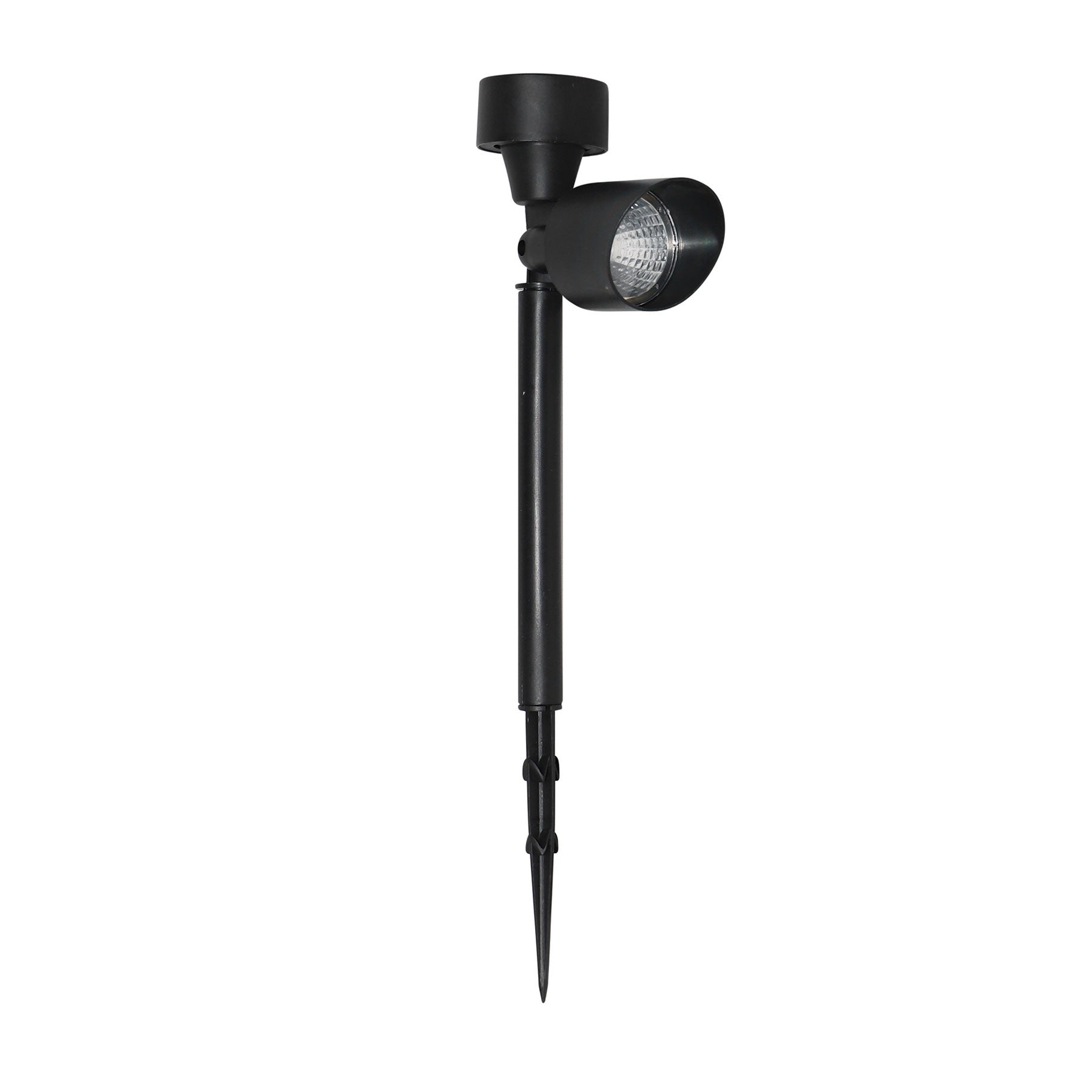 Solar-Powered Adjustable Angle LED Spot Light, 4-Pack