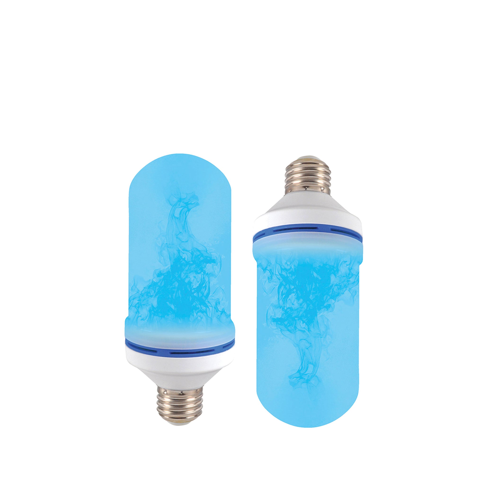 Gravity sensor ensures realistic flame direction