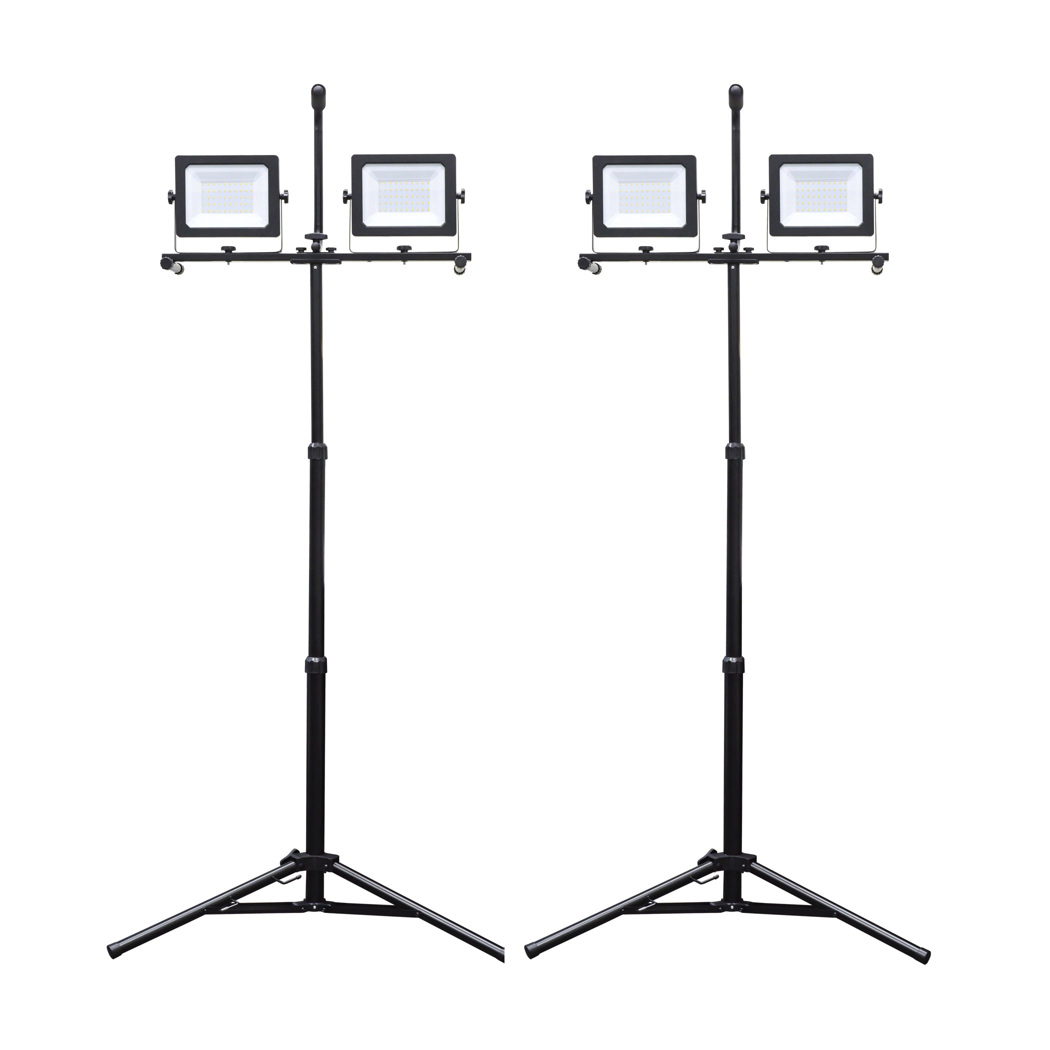 12,000 Lumen LED Work Light Duo Head with Tripod