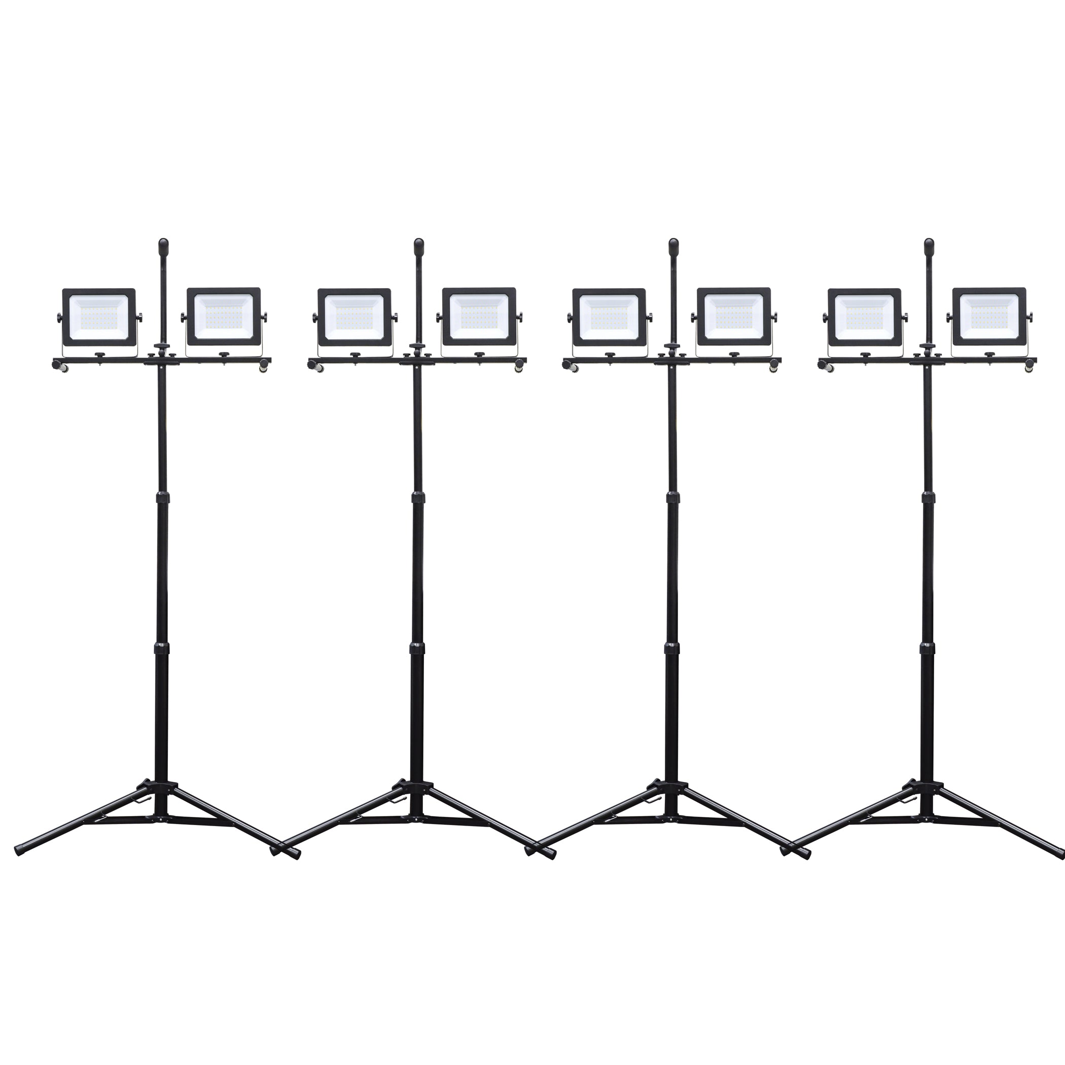 12,000 Lumen LED Work Light Dual Head with Tripod