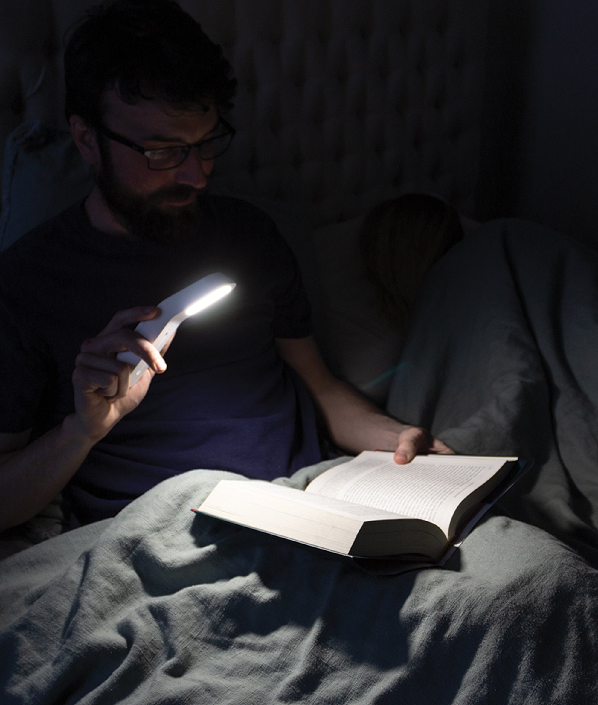 Reading in bed