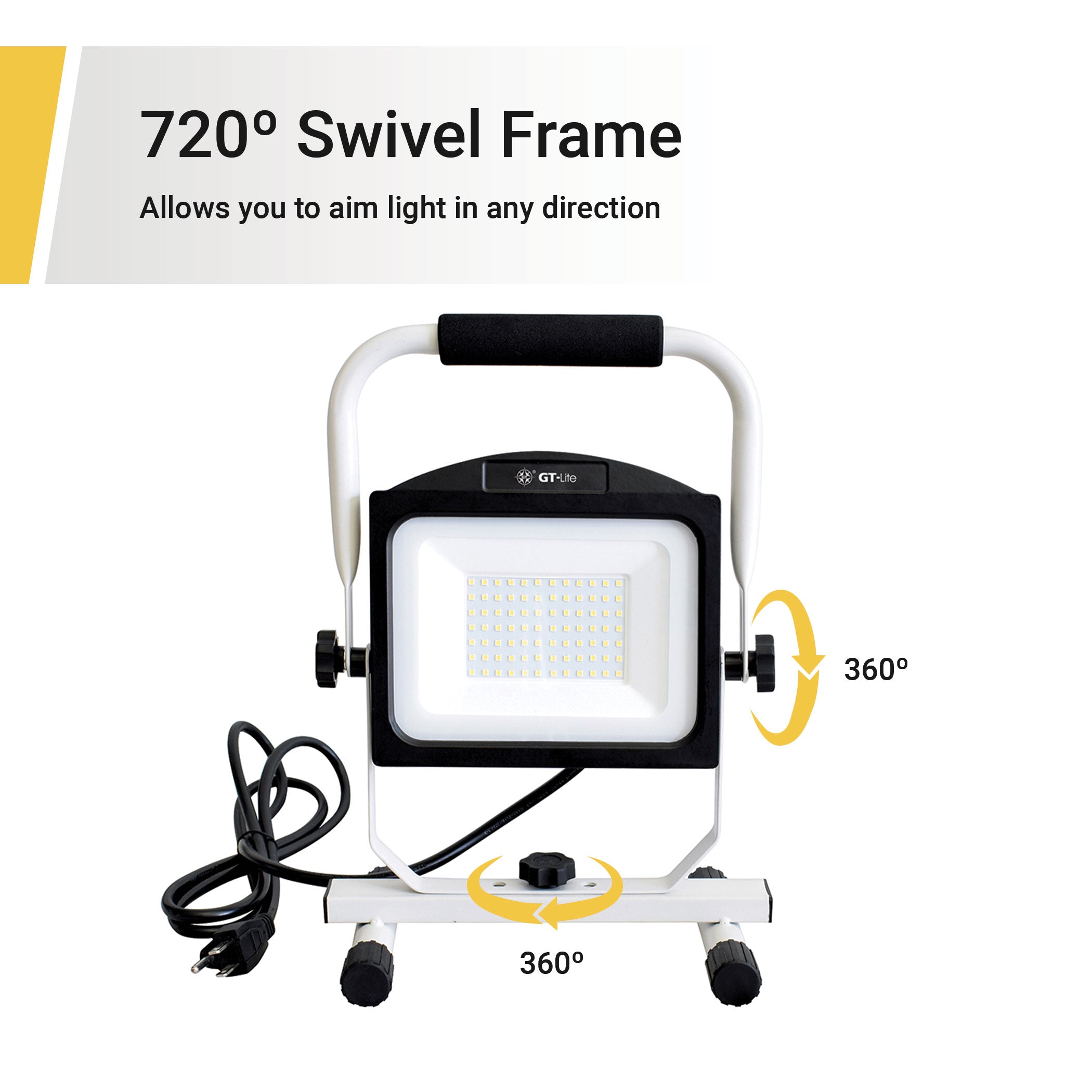 Corded Work Light with USB