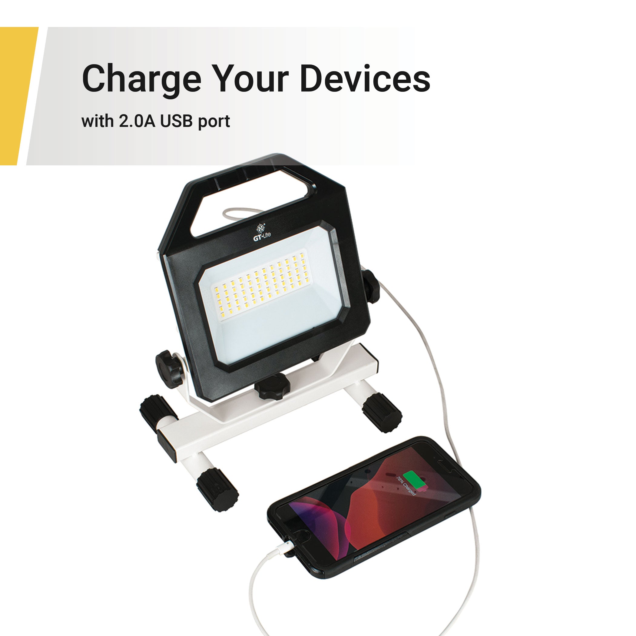 Rechargeable Work Light with USB