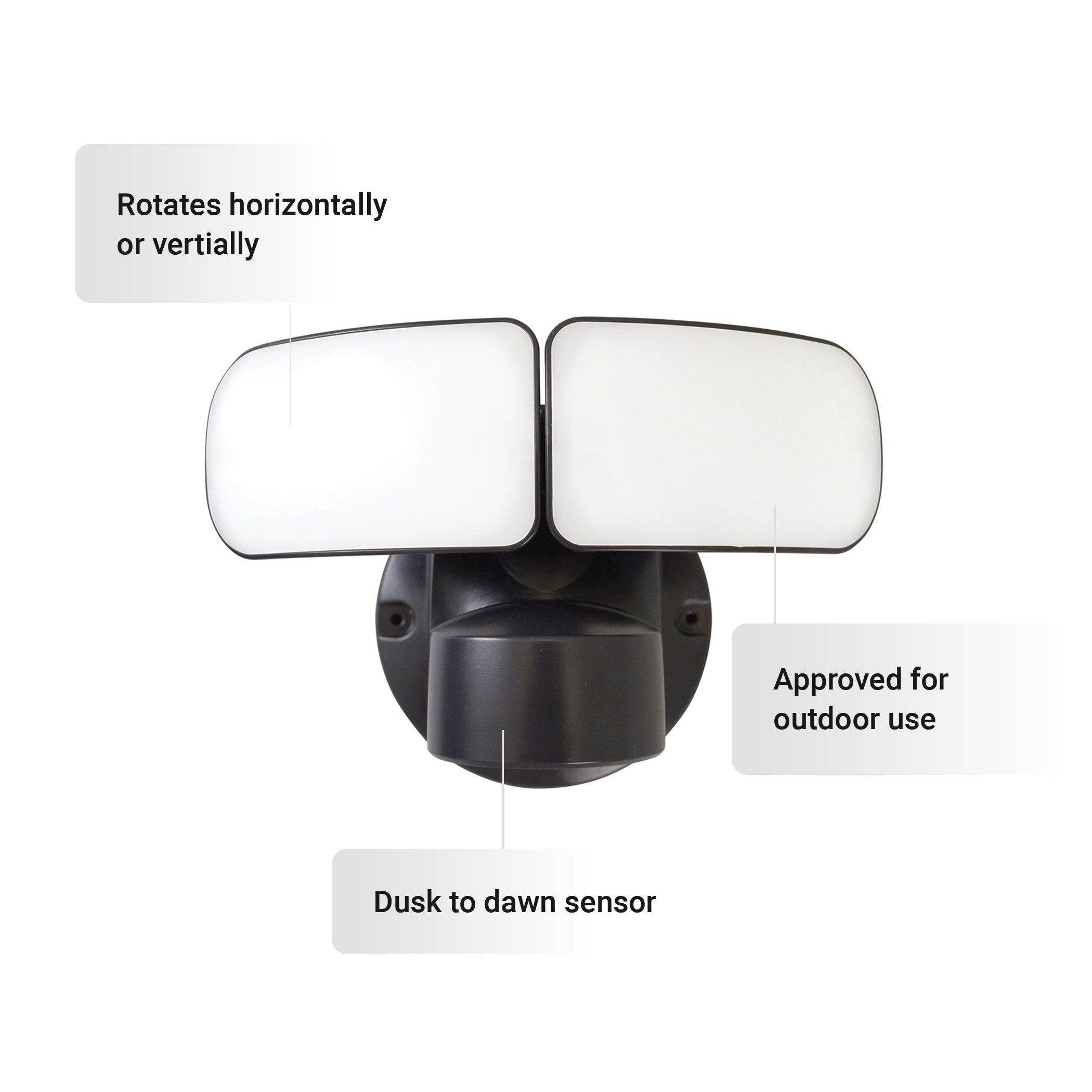 LED D2D Security Light