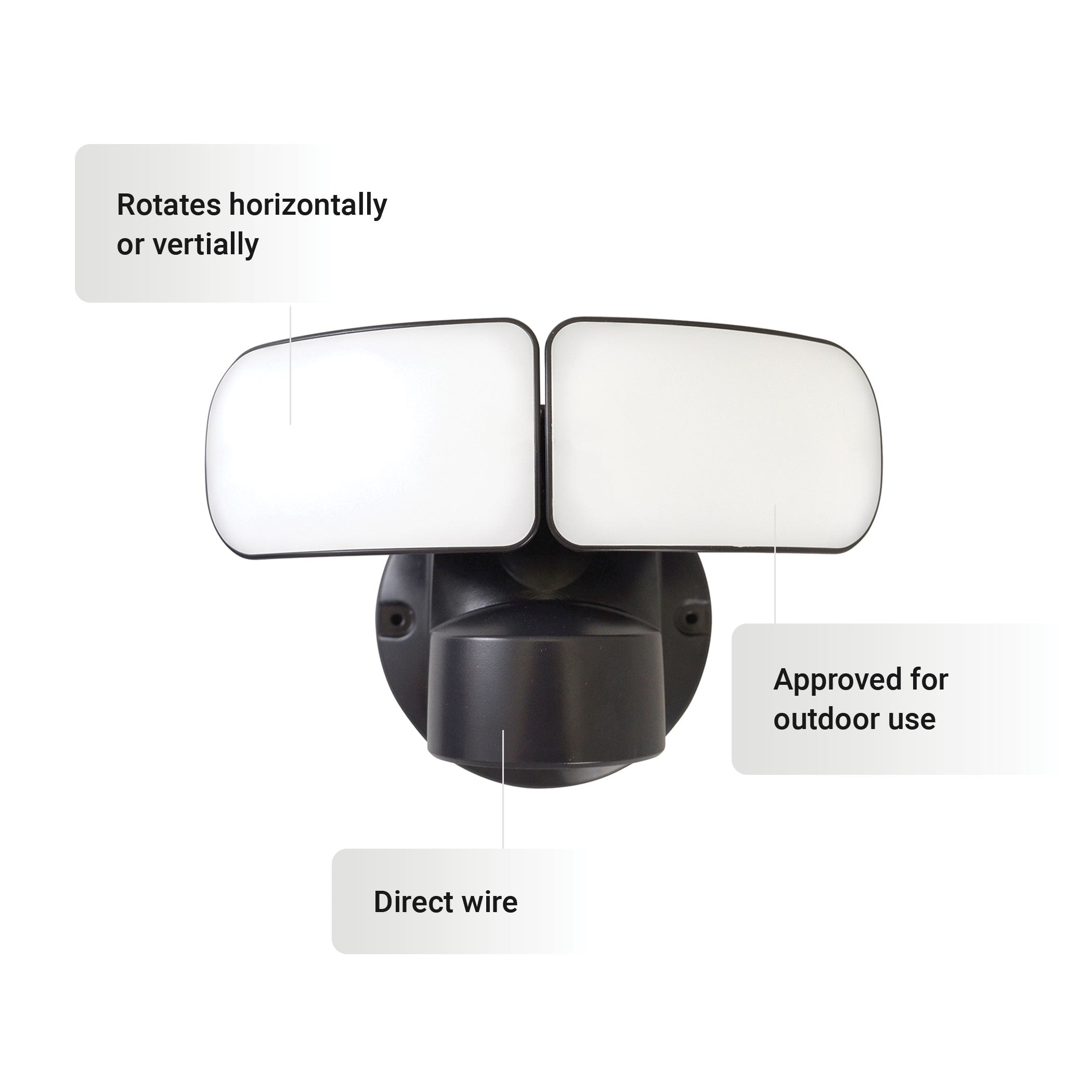 LED Switch Operated Security Light