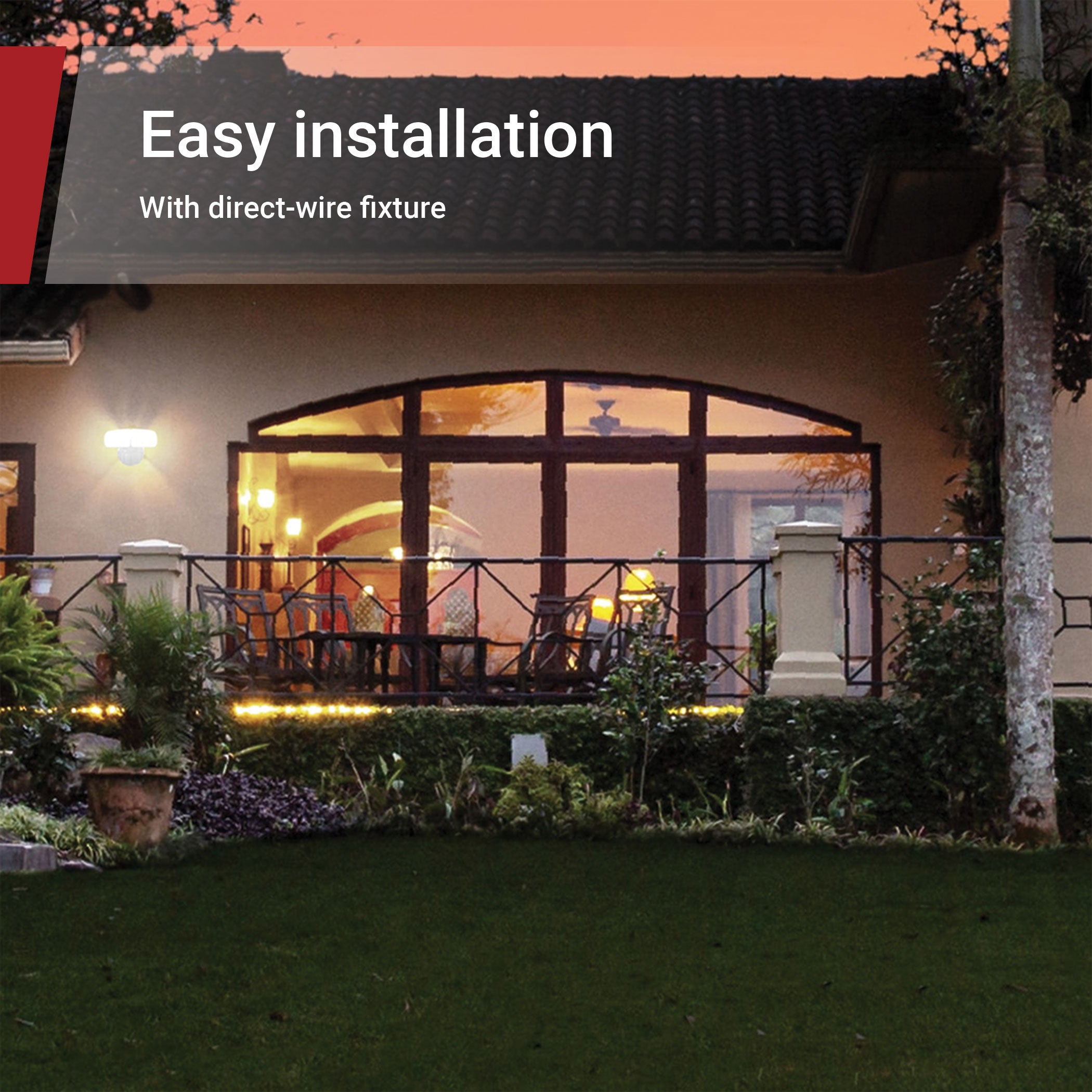 LED Switch Operated Security Light