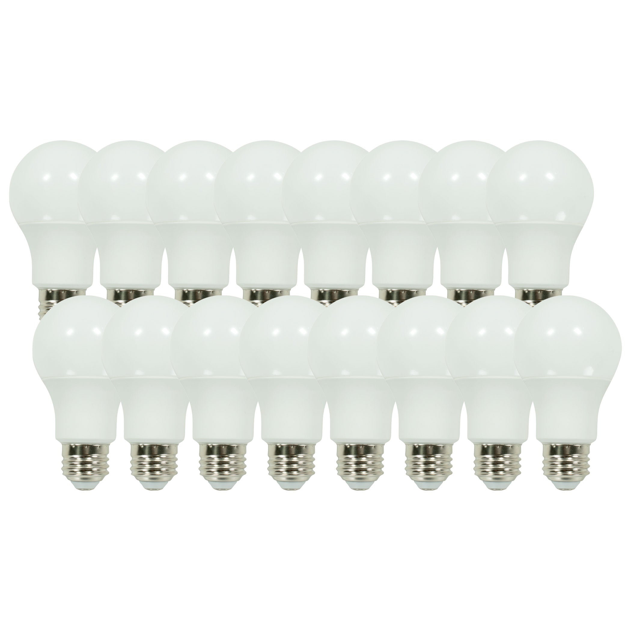 1500 Lumen LED A19 Bulb 15 Watt 100 Watt Equivalent E26 16 Pack