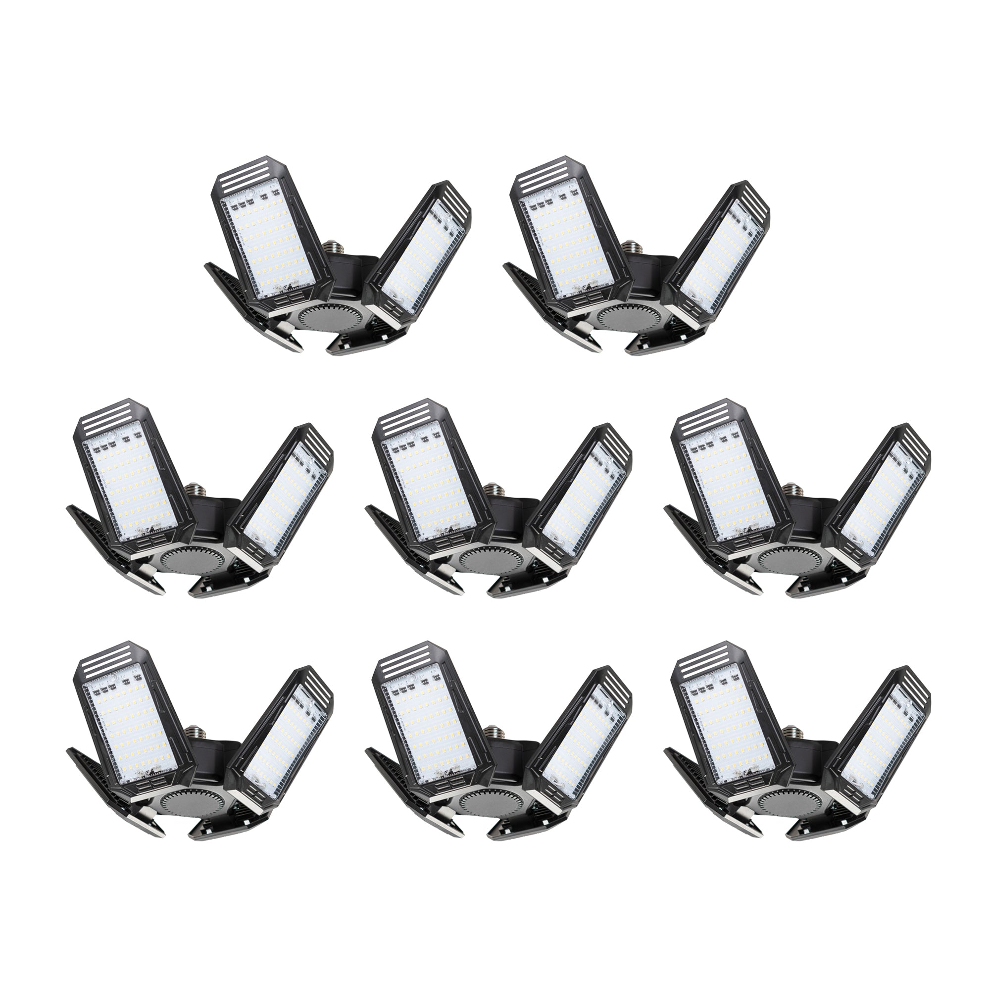 GT-Lite Adjustable 4-Panel LED Light_8 pack bundle