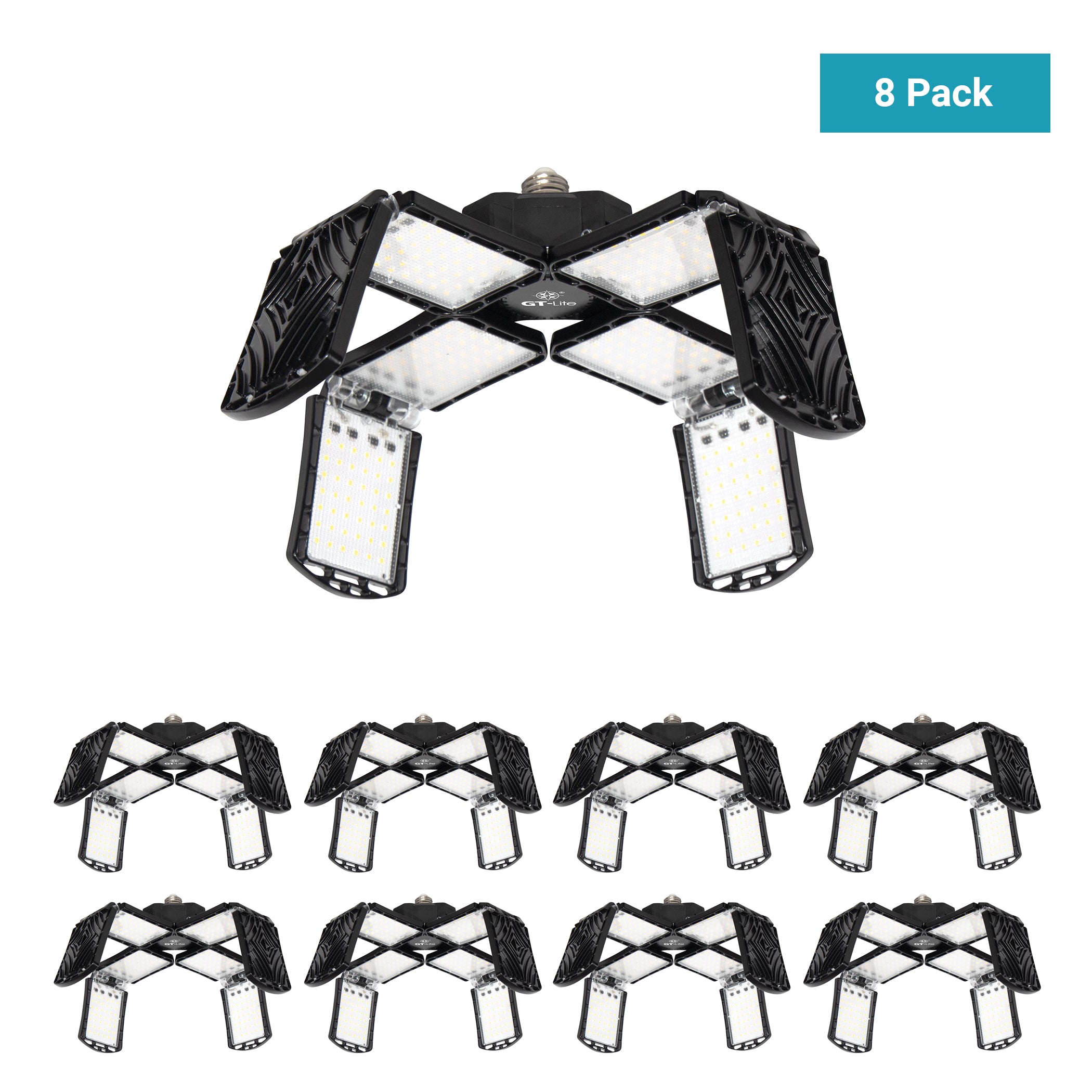 Led 8 Pack Ceiling Light LUCORUSC Led 8 Pack 200W Super Bright Ceiling Led Shop ...