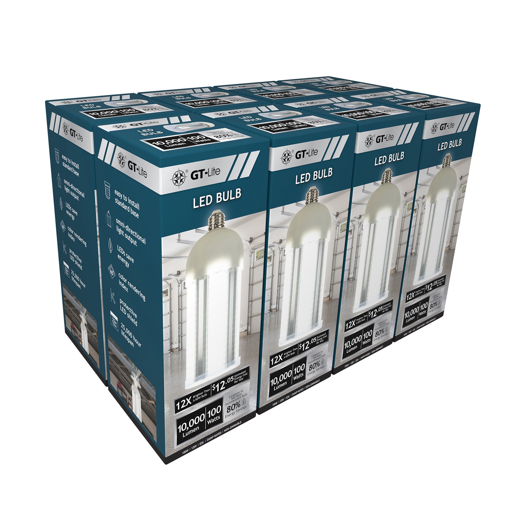 LED Cob Light Bulb_8 pack master case