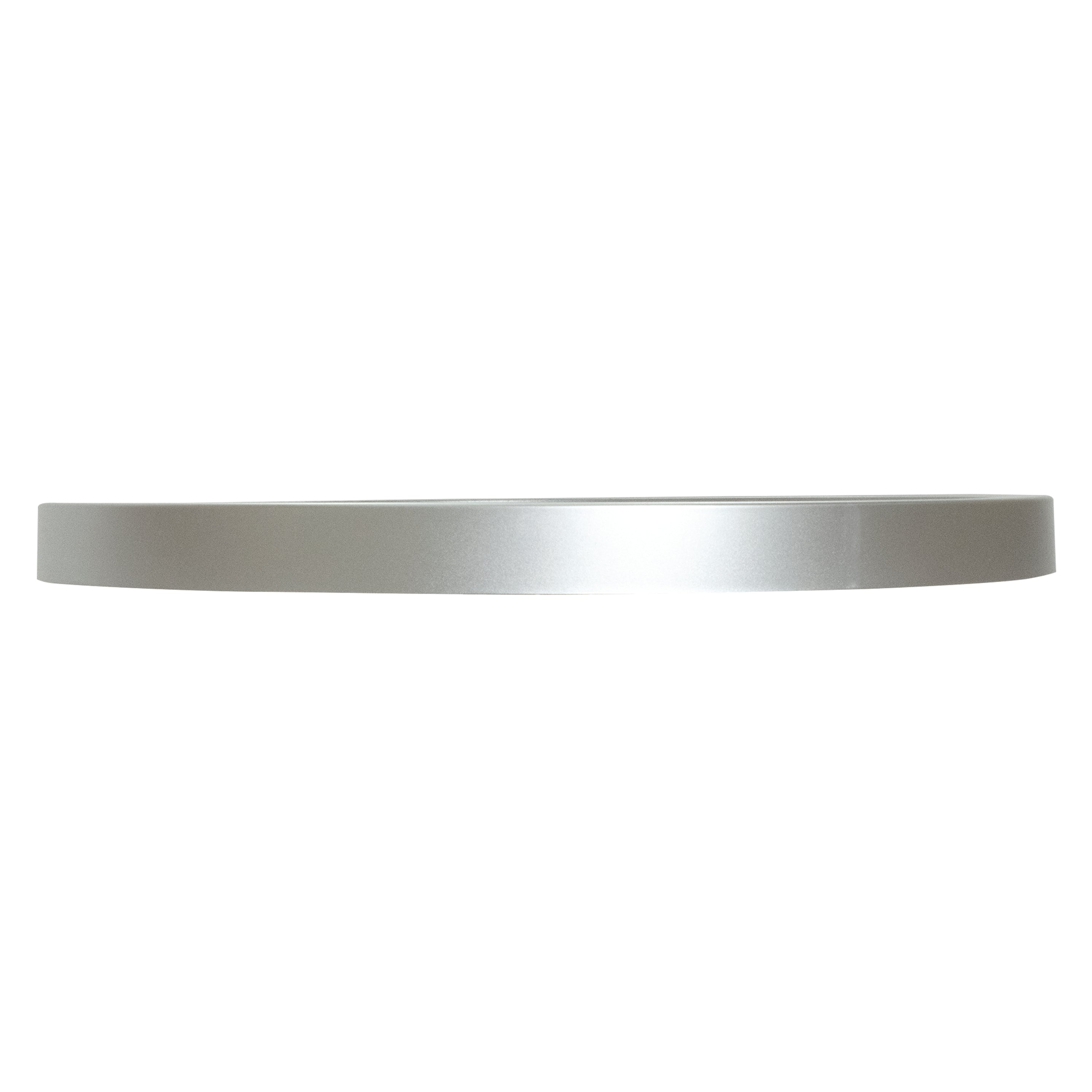 11-inch Round Flat Panel 1700 Lumen LED Light 5CCT White/Black/Nickel, 6-Pack