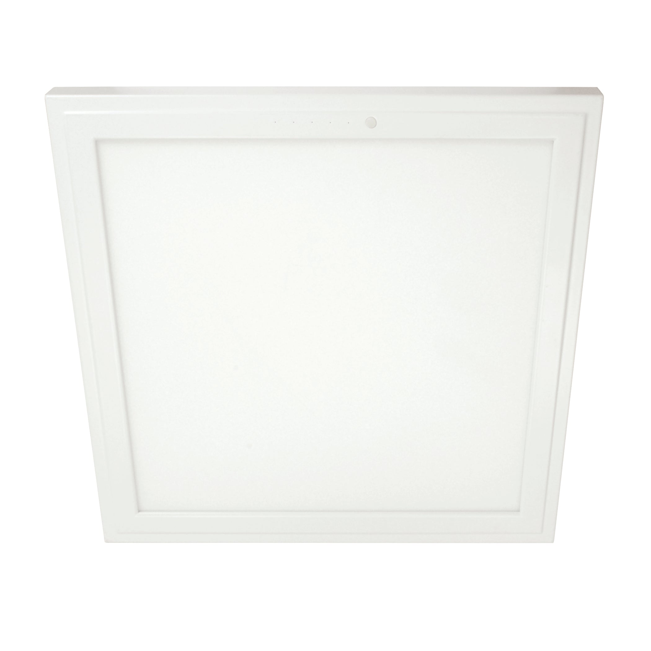 12" x 12" 1250 Lumen Integrated LED Flat Panel Light, White Trim Set, 4-Pack