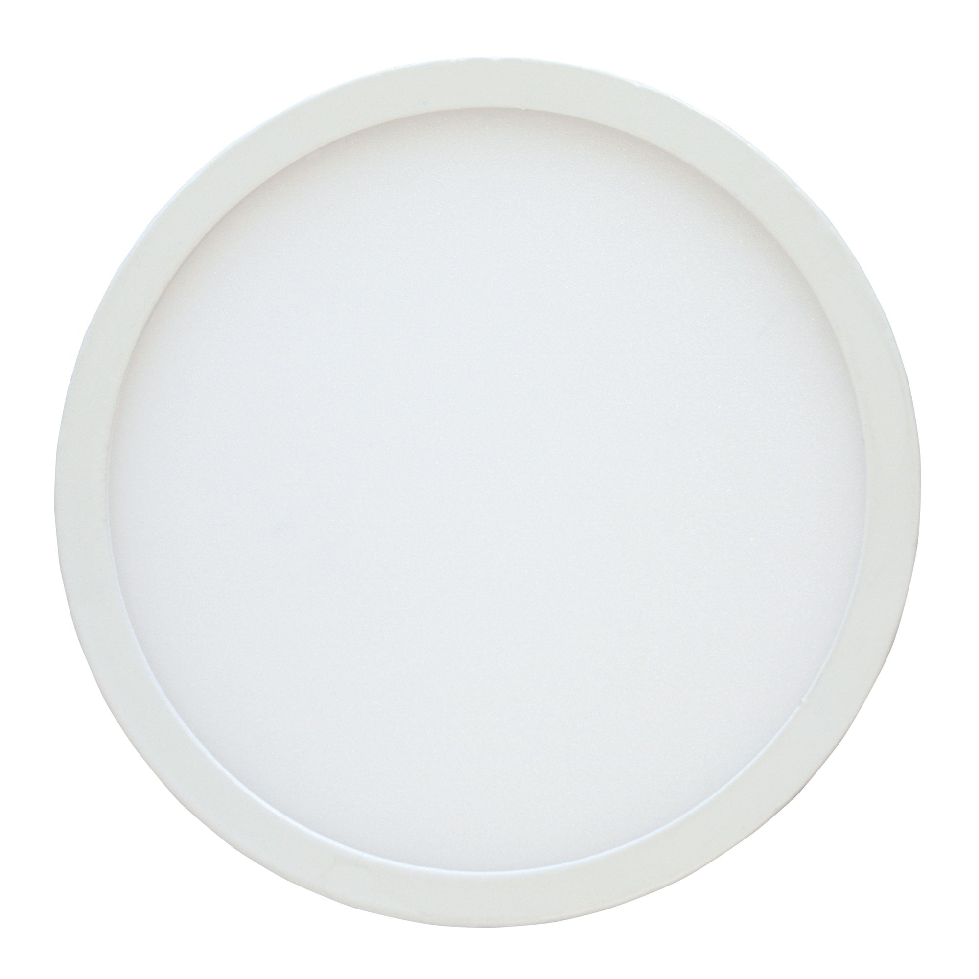 7.5-inch Round Flat Panel 1000 Lumen LED Light 5CCT White/Black/Nickel, 6-Pack