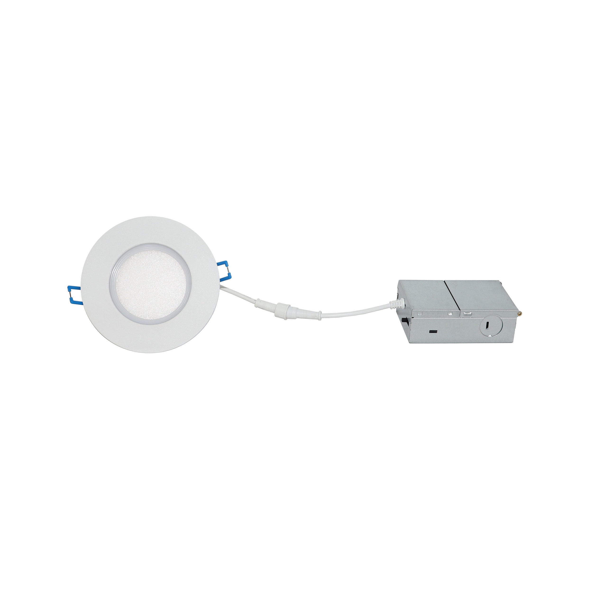 5-in Adjustable 5CCT 500 Lumen Canless Recessed LED Light