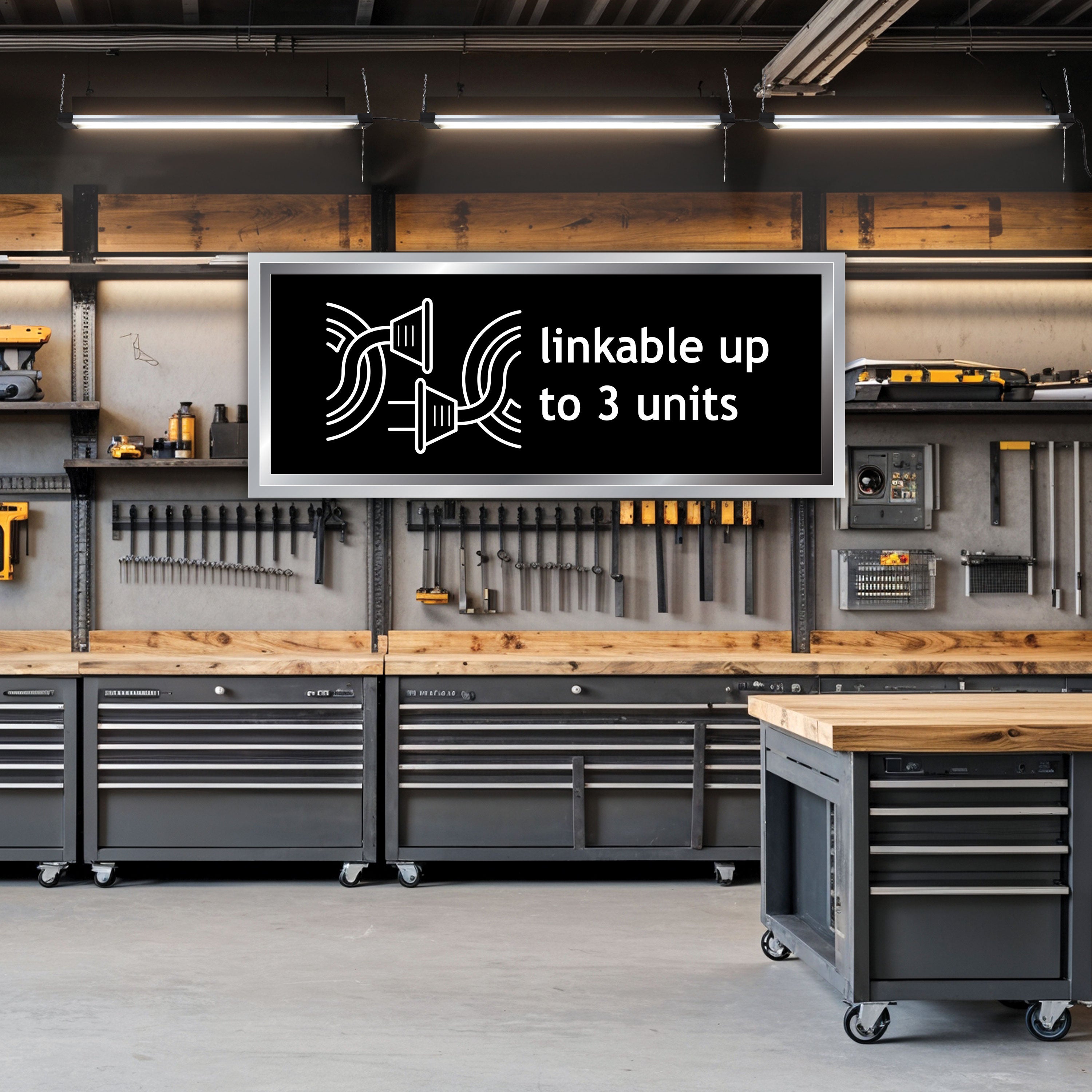 45-inch LED Shop Light 7000 Lumen, Linkable