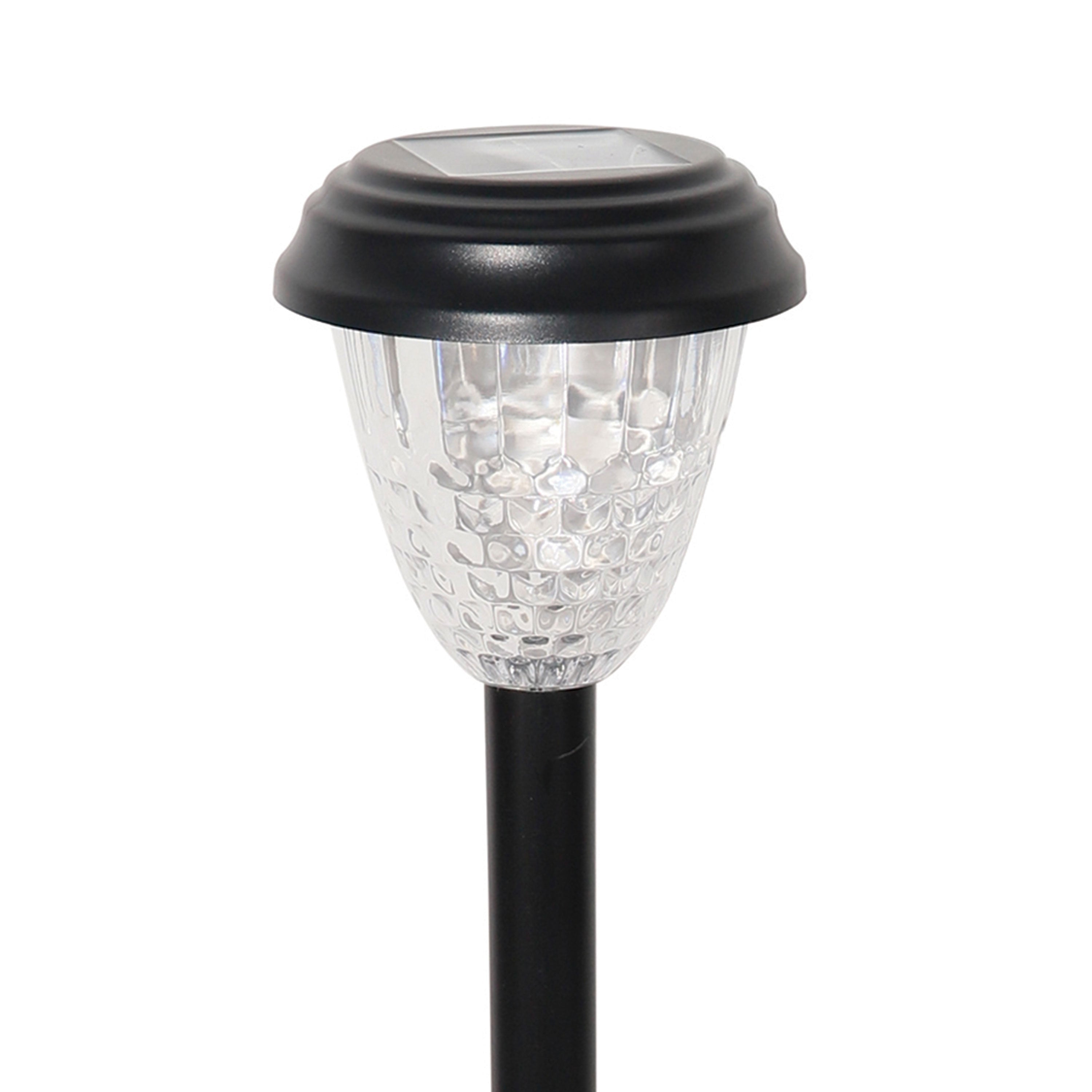 Solar-Powered LED Path Light with Color Changing, Garden Stake, 6-Pack