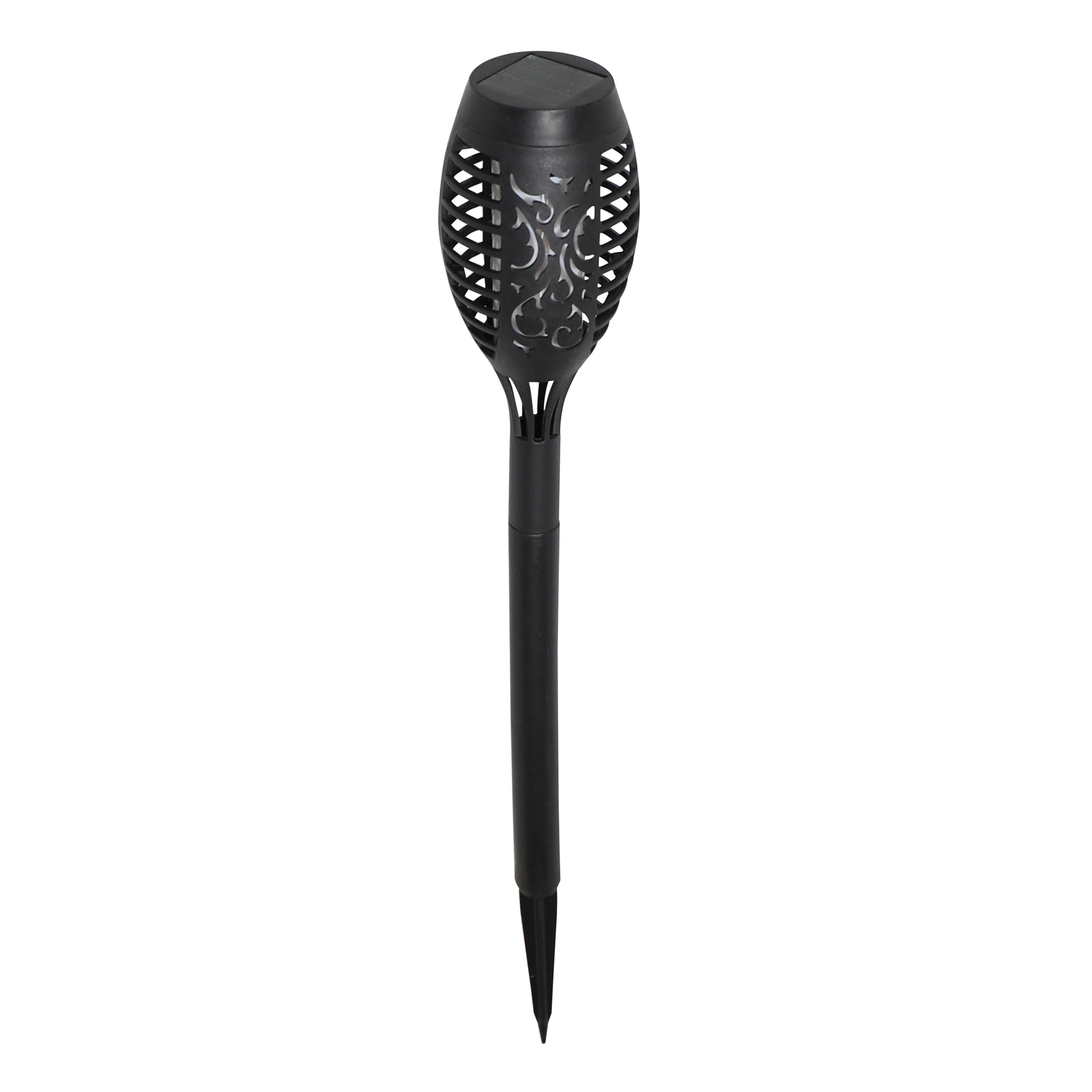 Solar LED Mini Torch Path Light, Garden Stake, 6-Pack