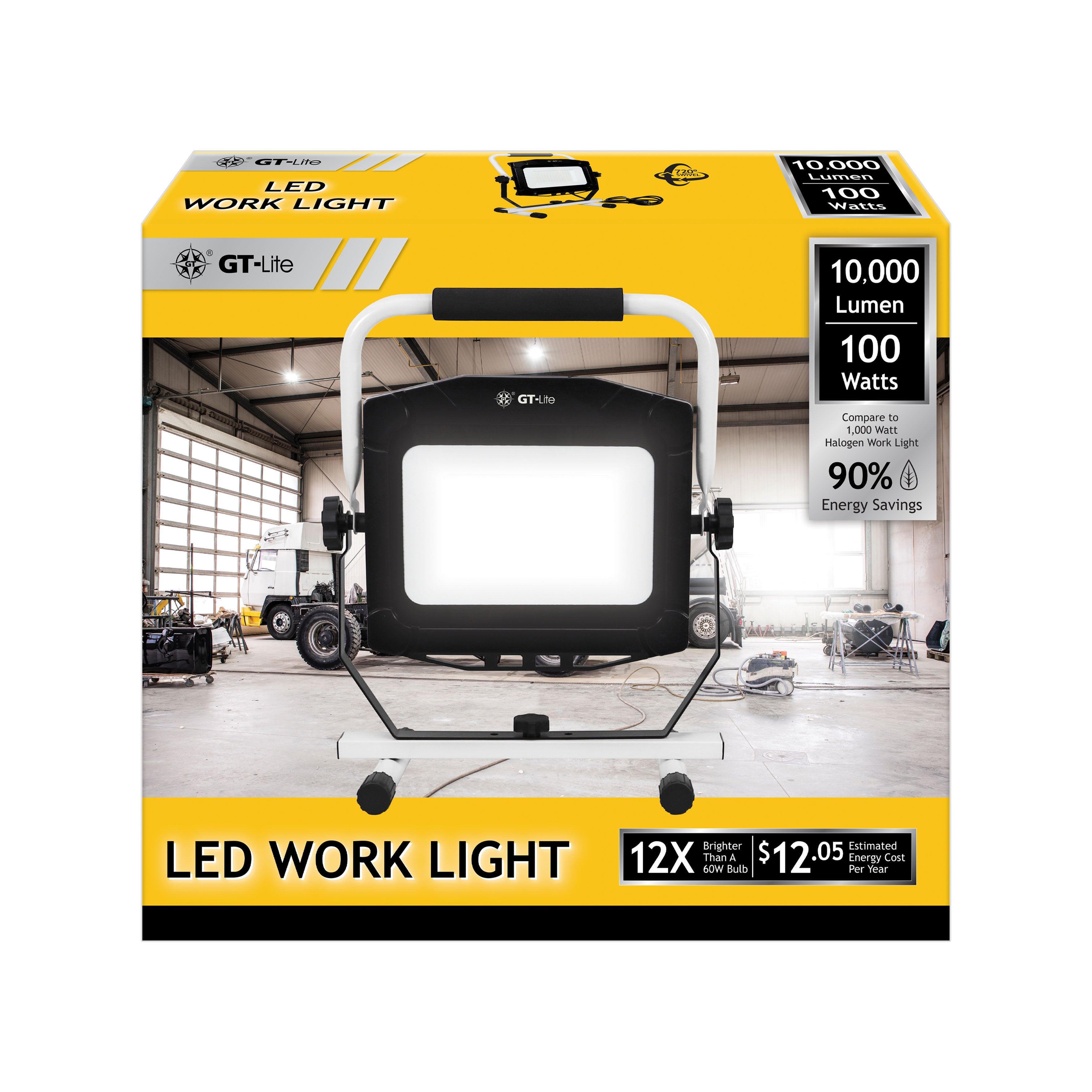 10,000 Lumen LED Portable Work Light