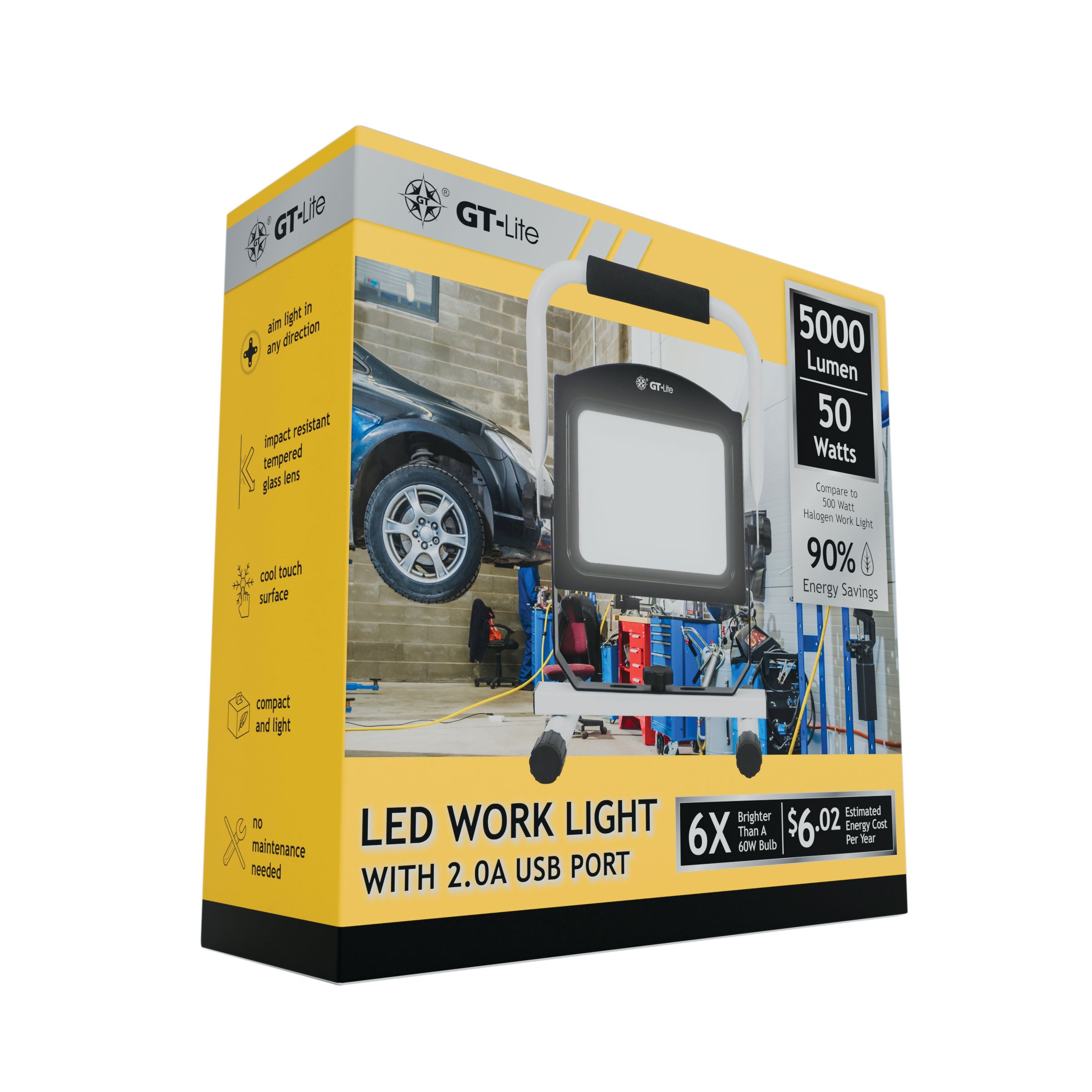 5000 Lumen LED Portable Work Light