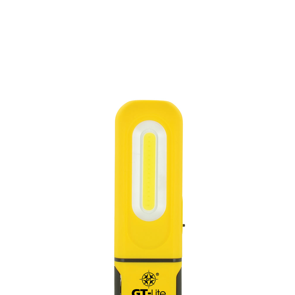 LED Handheld Rechargeable Work Light Flashlight 300 Lumen 5W