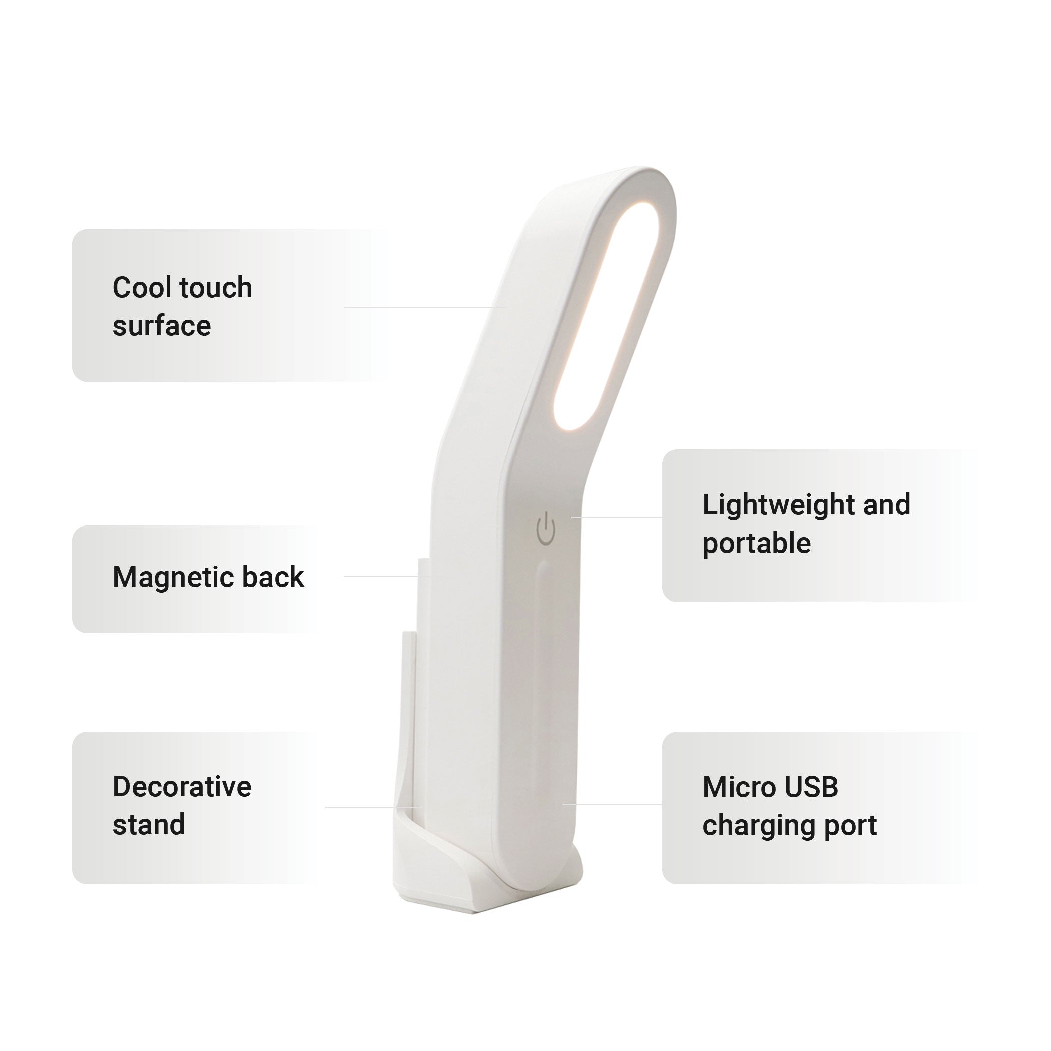 LED Rechargeable Night Light with Stand