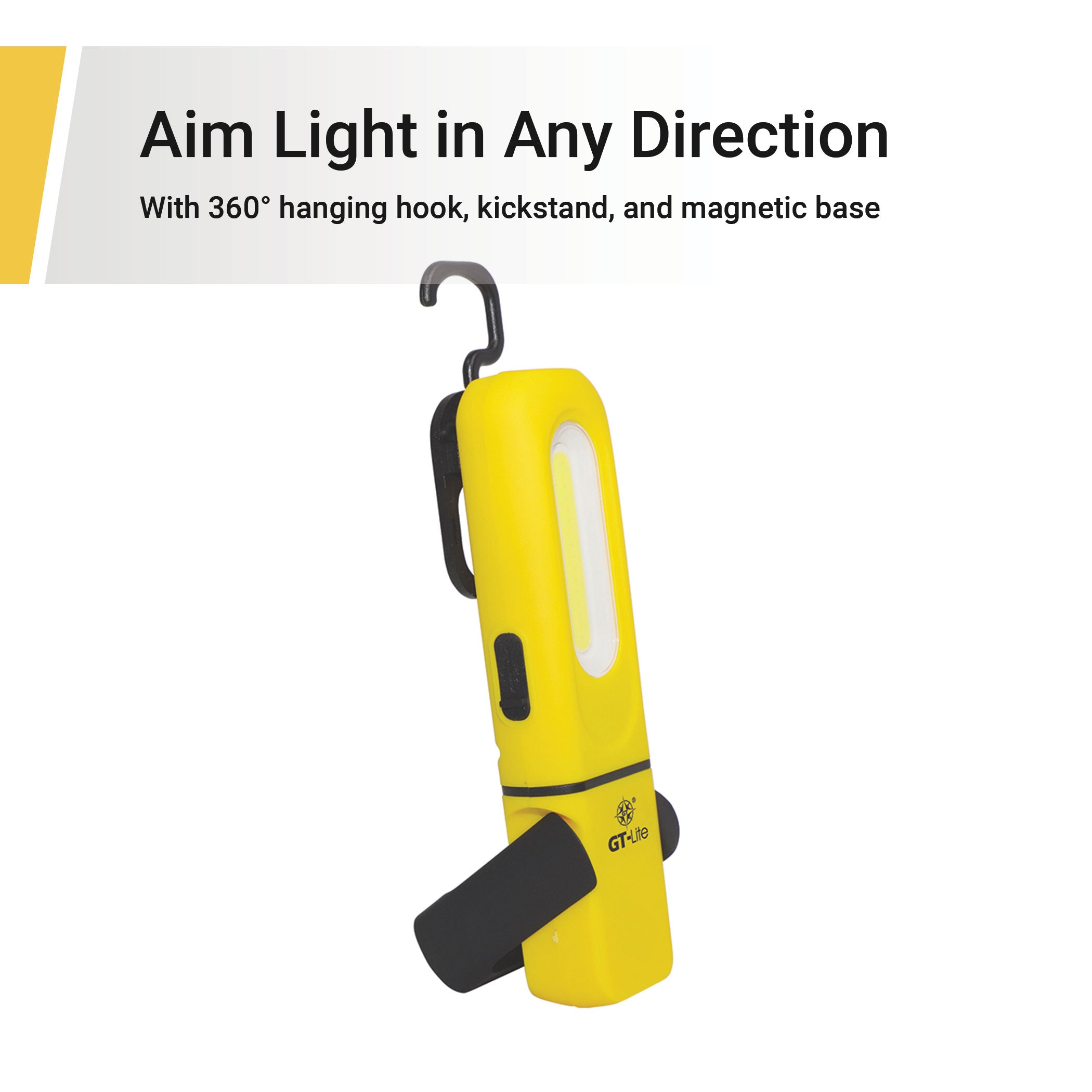 LED Handheld Rechargeable Work Light Flashlight